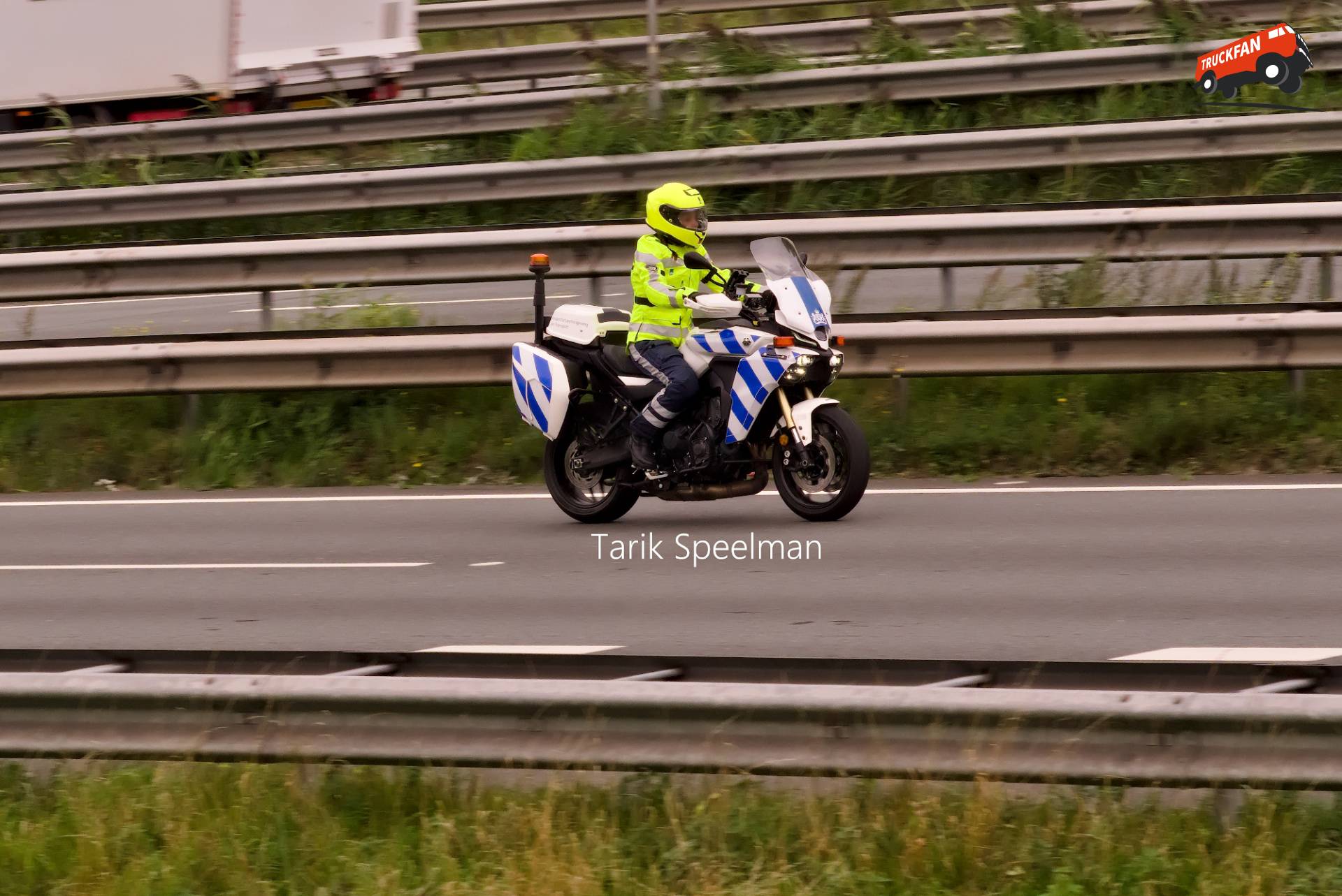 Yamaha Tracer 9 GT motorfiets op A16