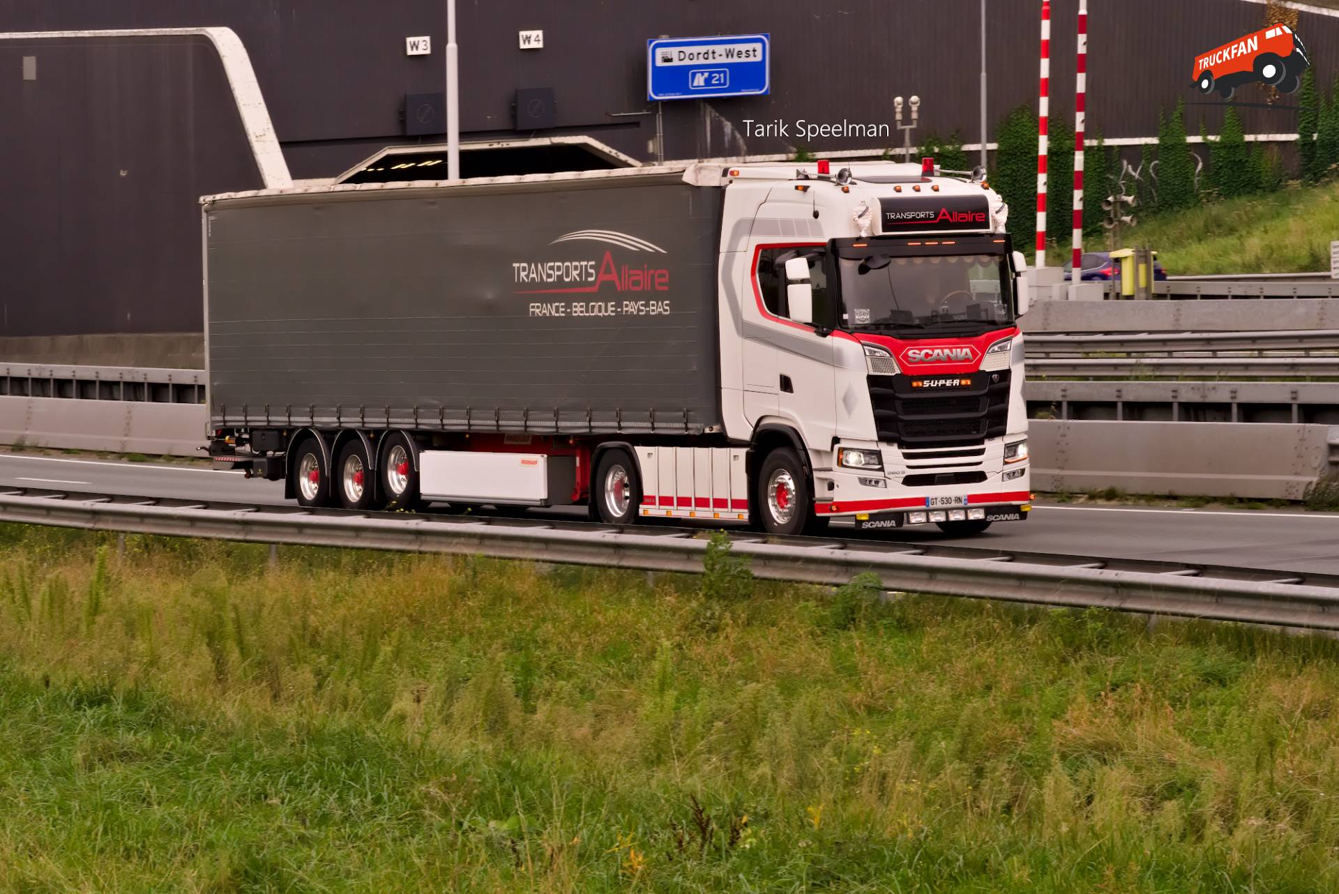 Scania 580S truck GT-530-RN on A16