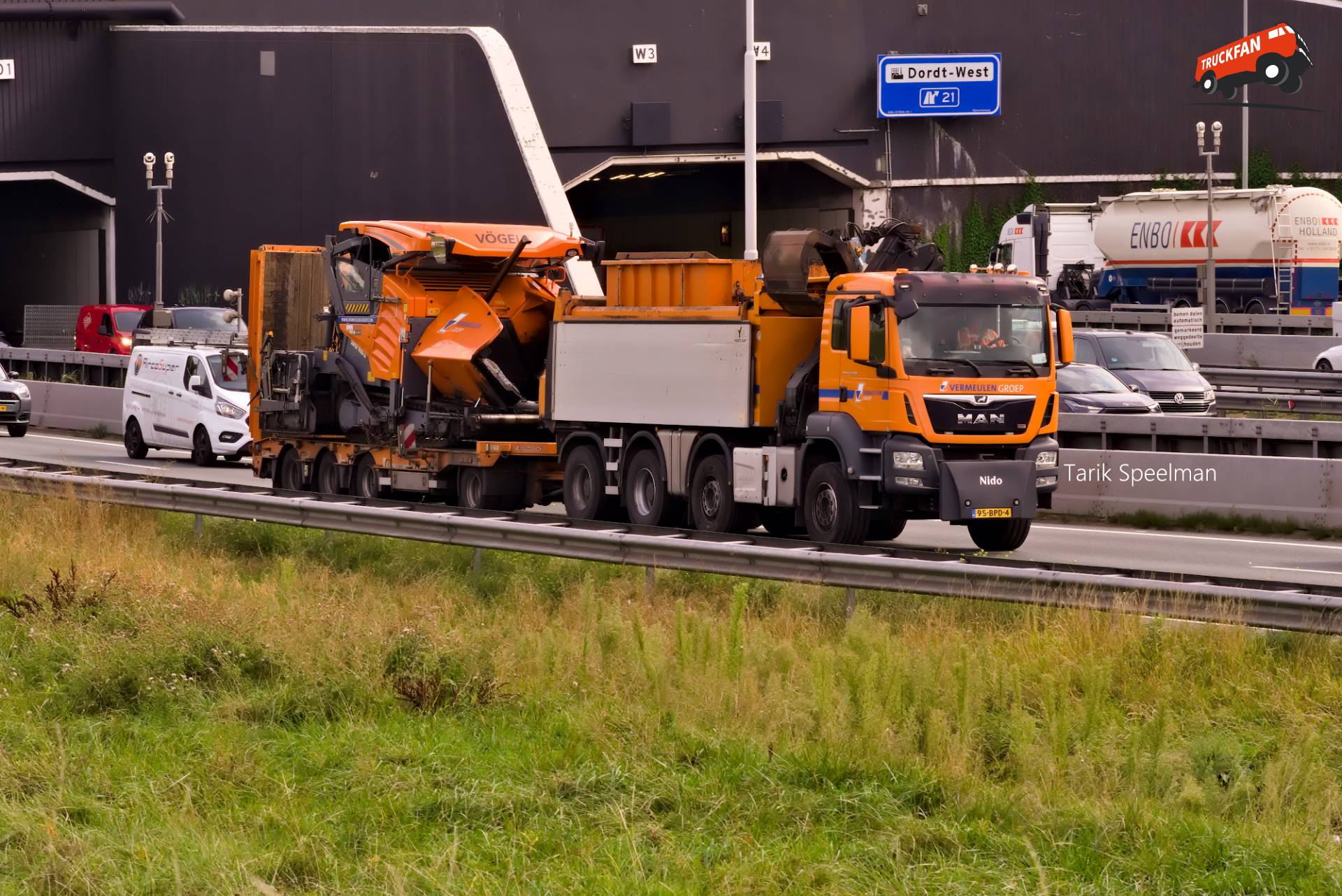 MAN TGS 2nd Gen vrachtwagen met kenteken 95-BPD-4