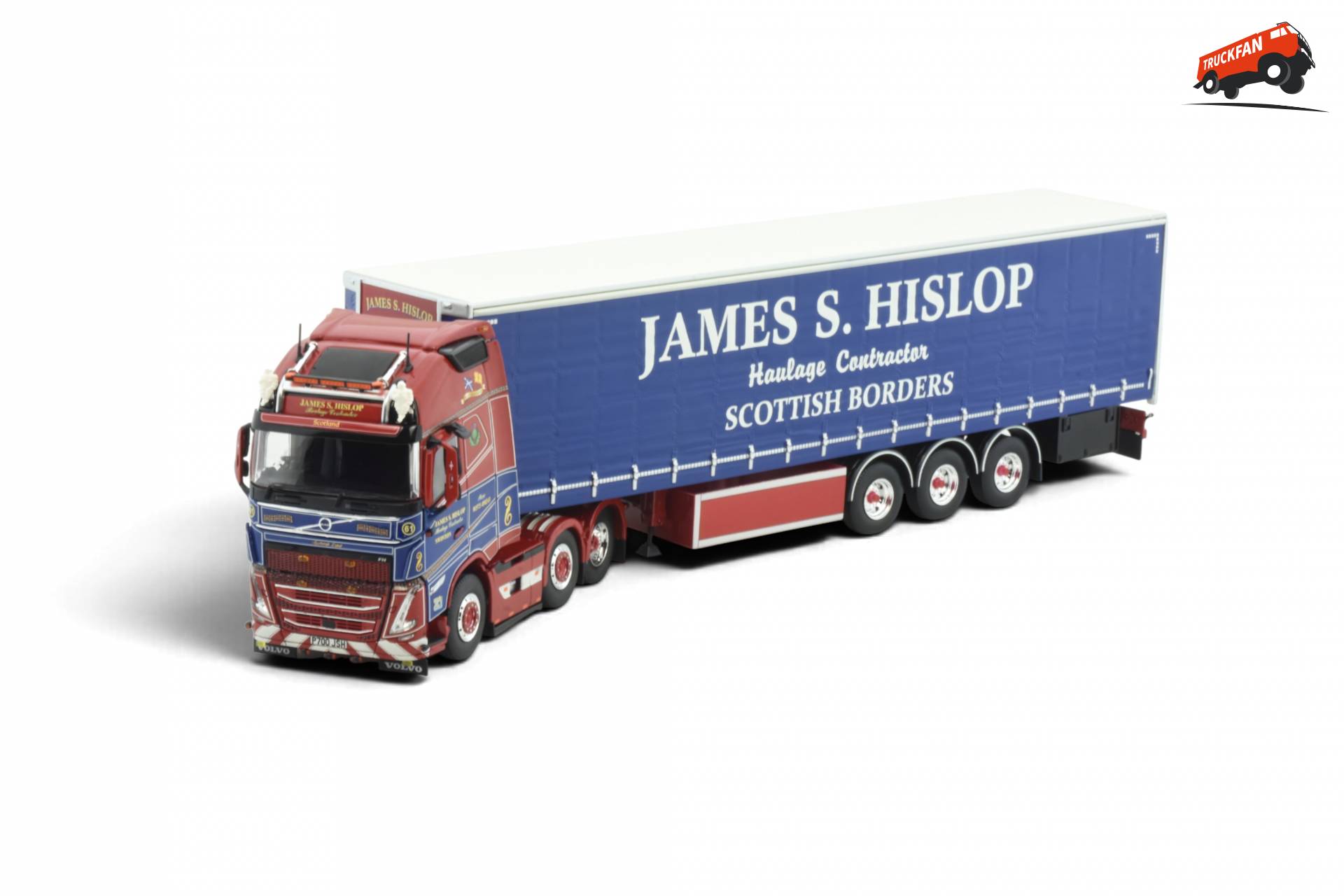 Volvo FH model van James S. Hislop