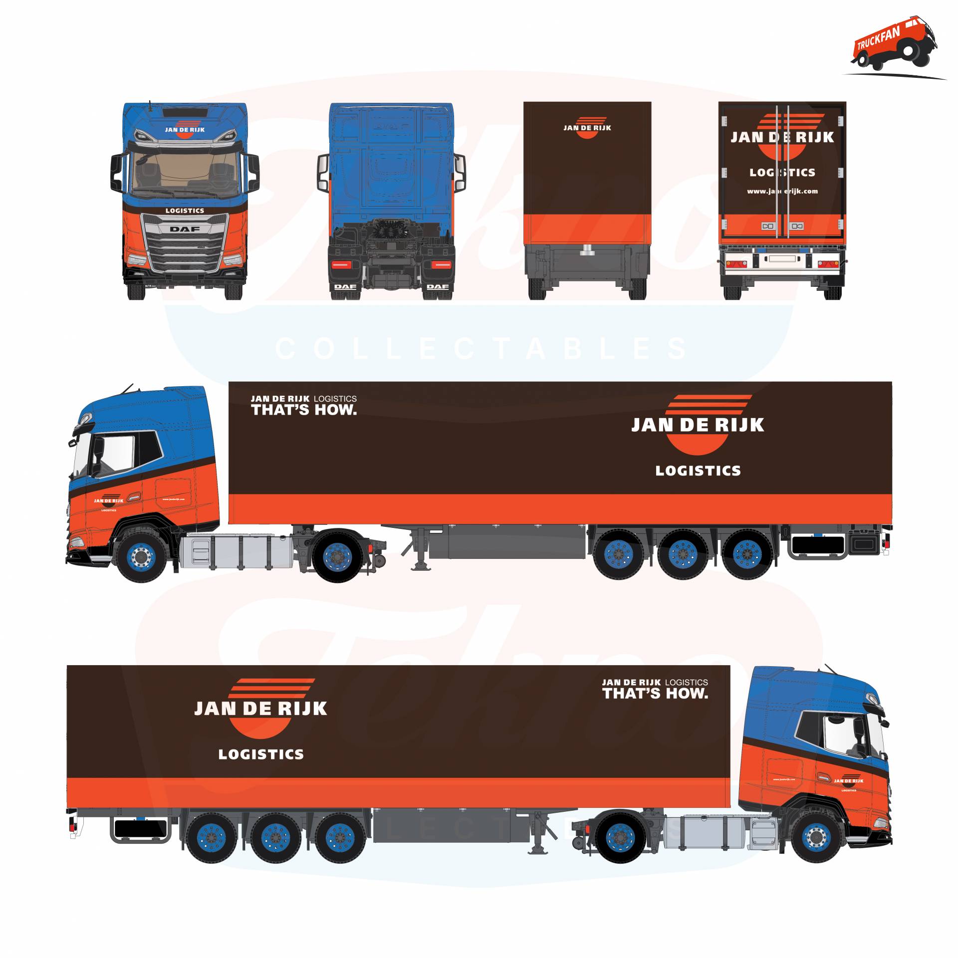 Nieuwe 1:50 model van Jan de Rijk aangekondigd