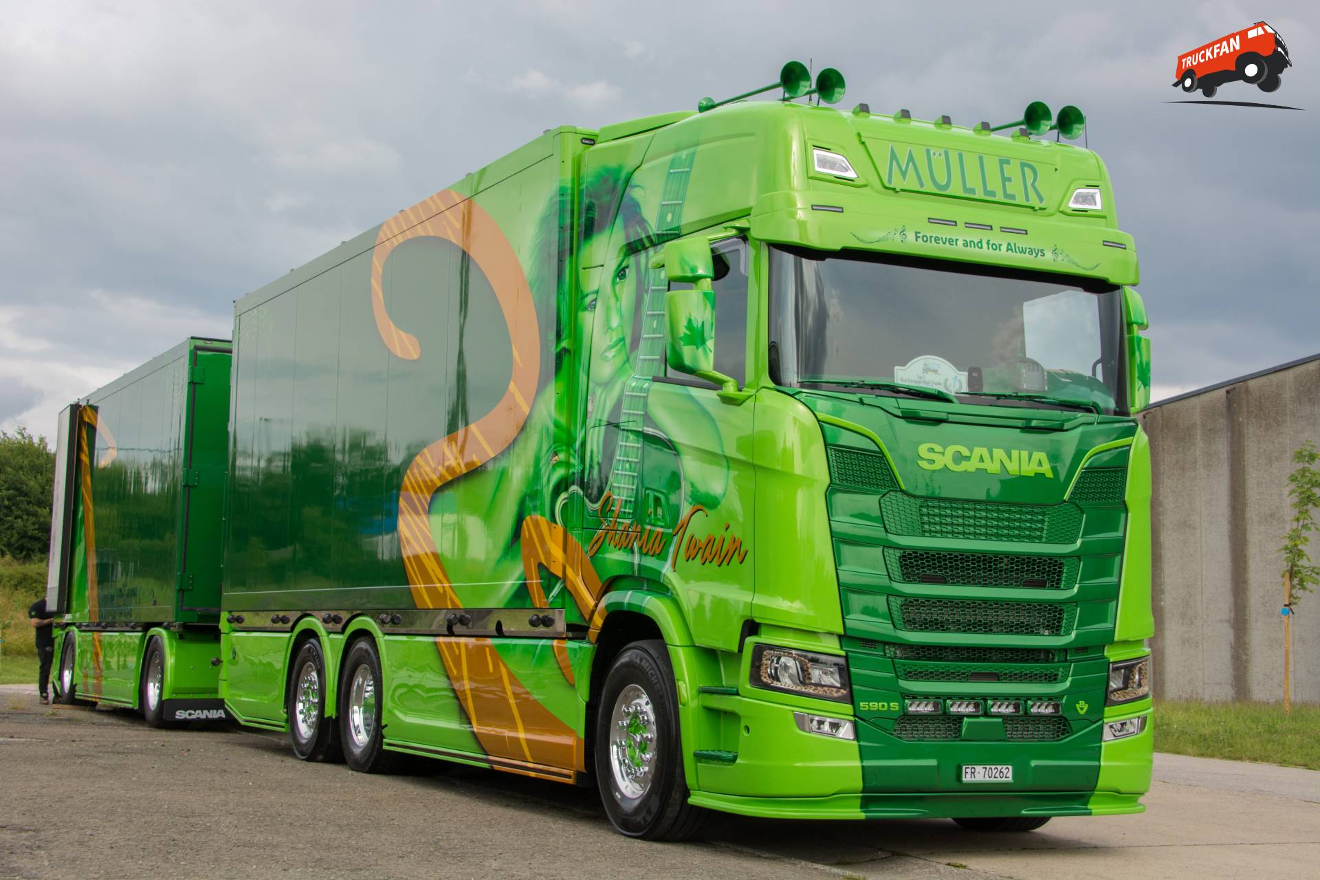 Scania 590S model van Tekno
