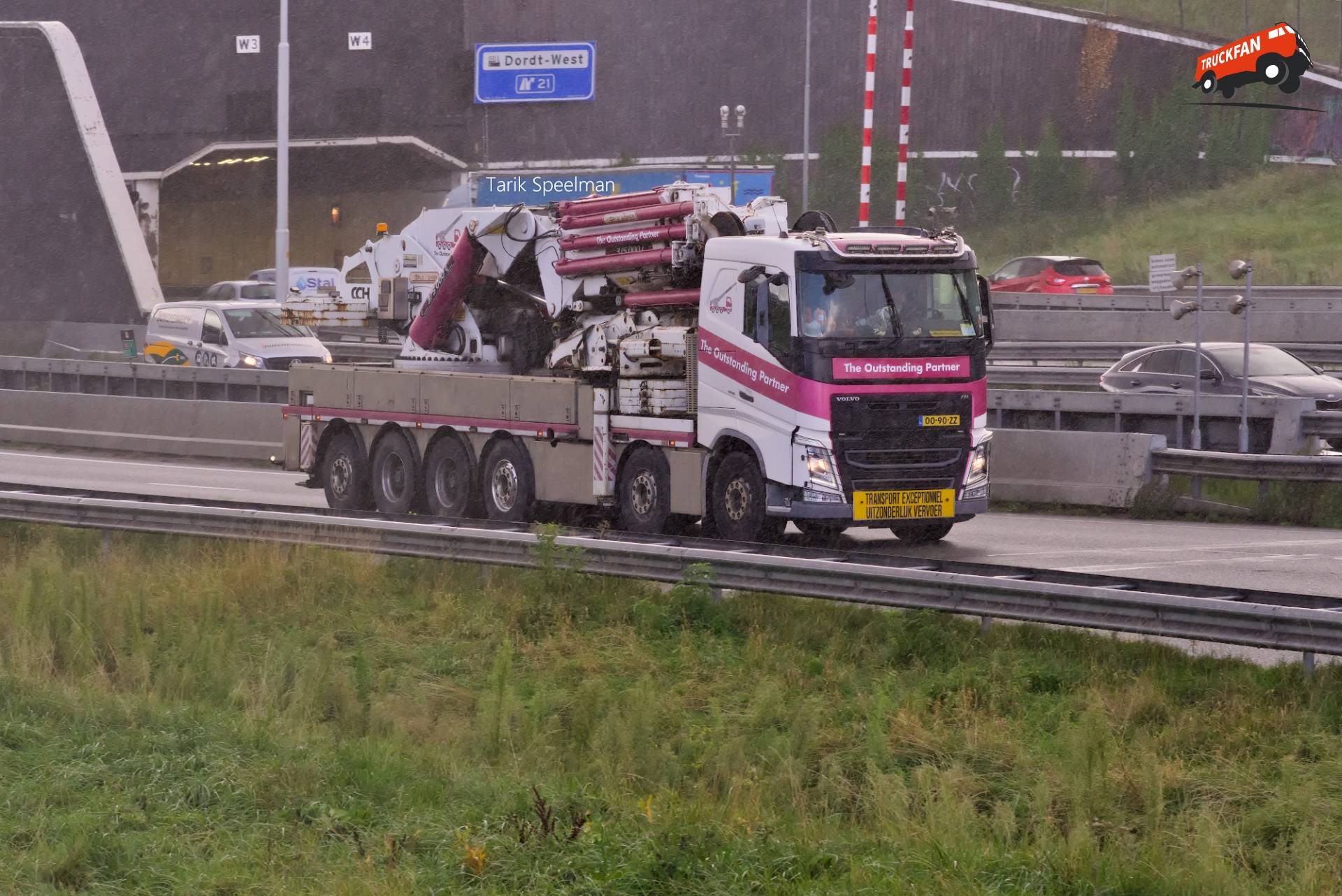 Volvo FH 4th Gen hijskraan op A16