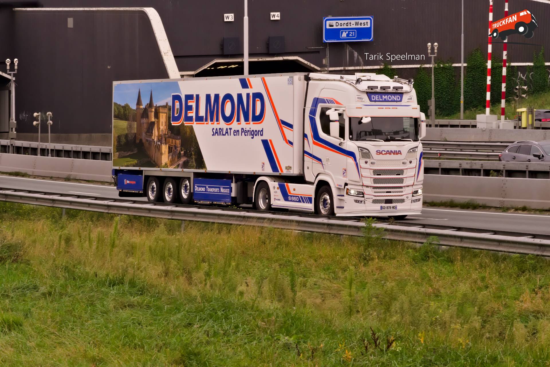 Scania S660 vrachtwagen met kenteken GQ-878-HD