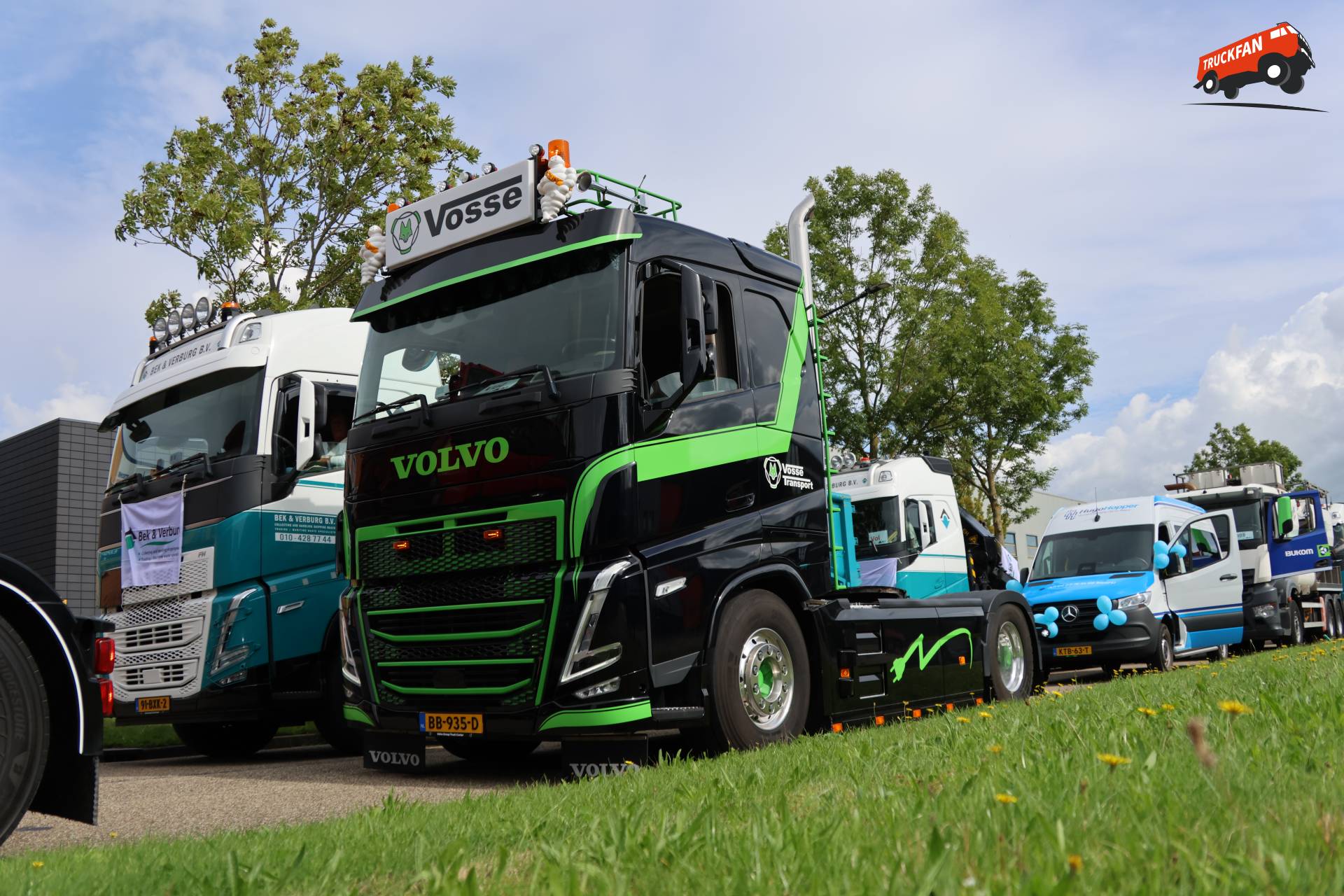 Volvo FH truck owned by Vosse at Langedijker Vrachtwagentour