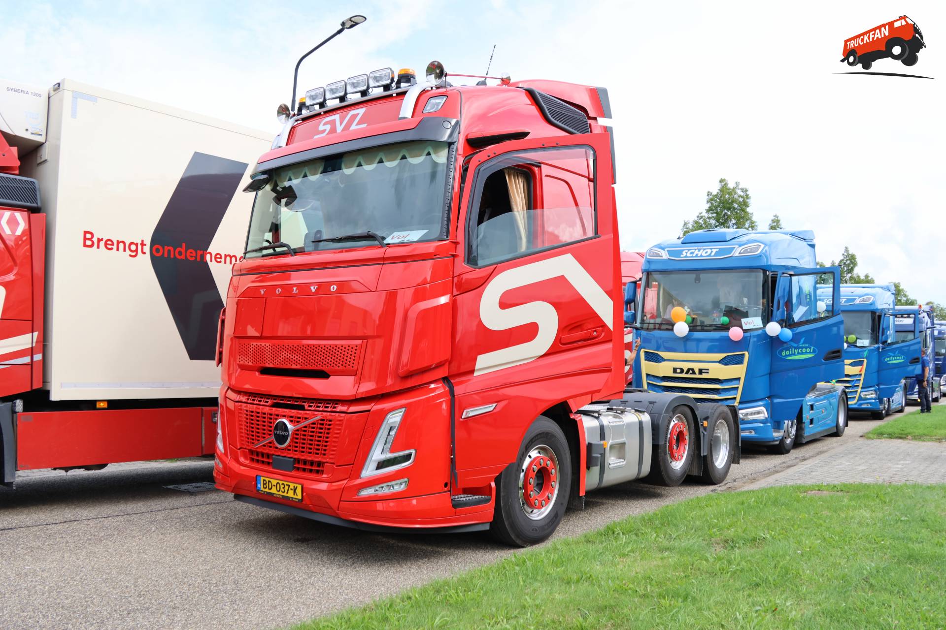 Volvo FH Aero truck van SVZ op Langedijker Vrachtwagentour