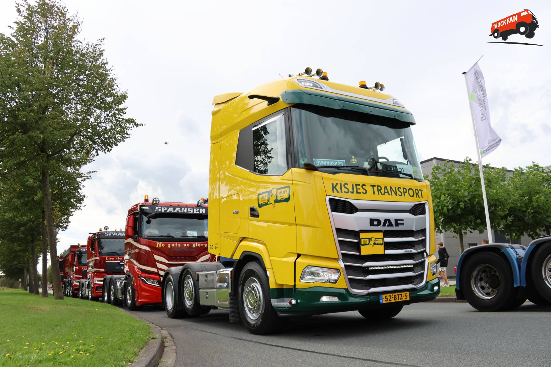 DAF XG vrachtwagen van Kisjes