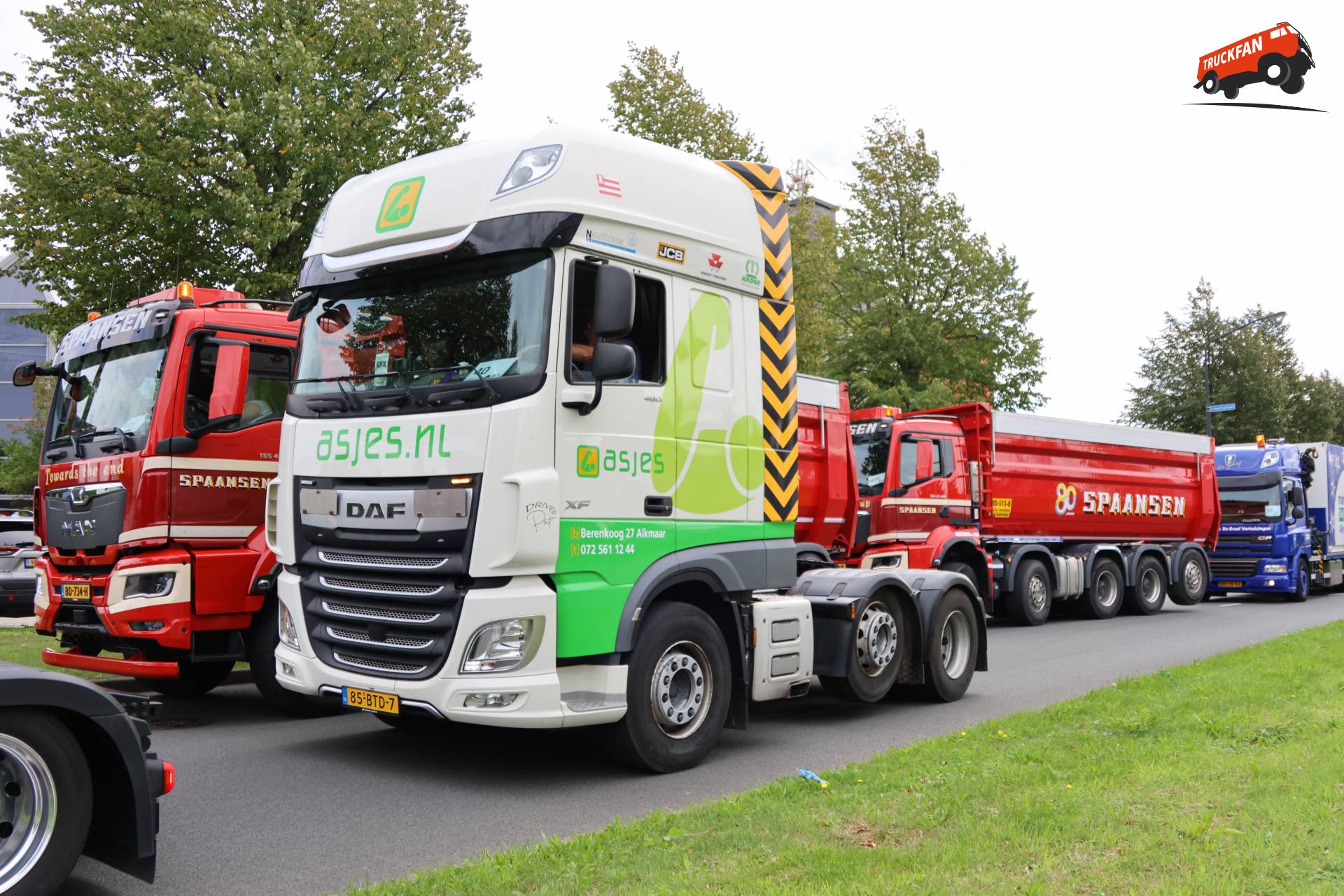 DAF XF Euro 6 vrachtwagen van Asjes