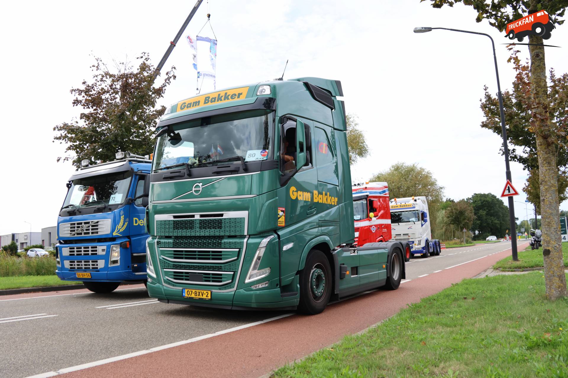 Volvo FH truck owned by Gam Bakker