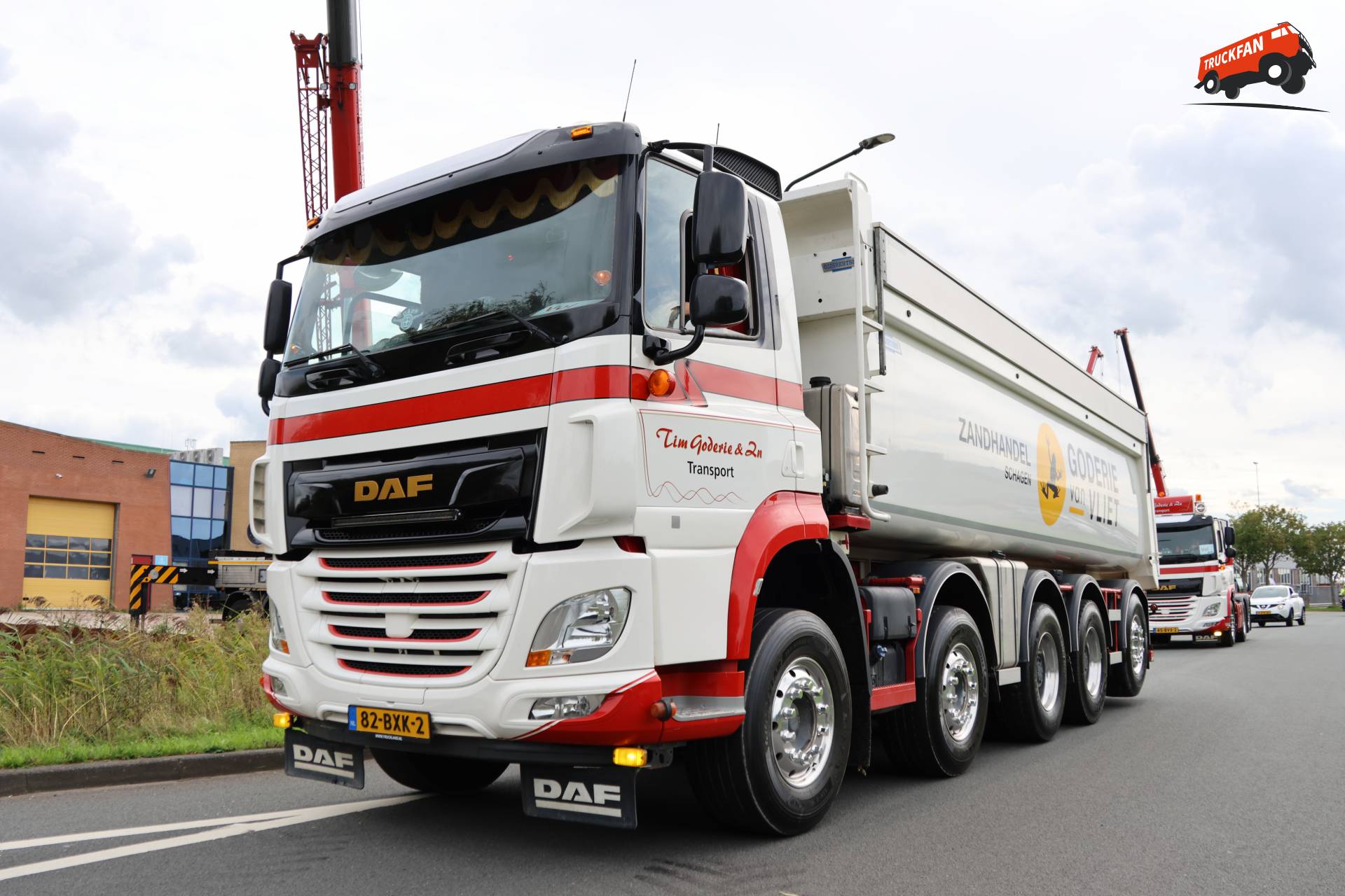 GINAF X6 truck owned by Tim Goderie