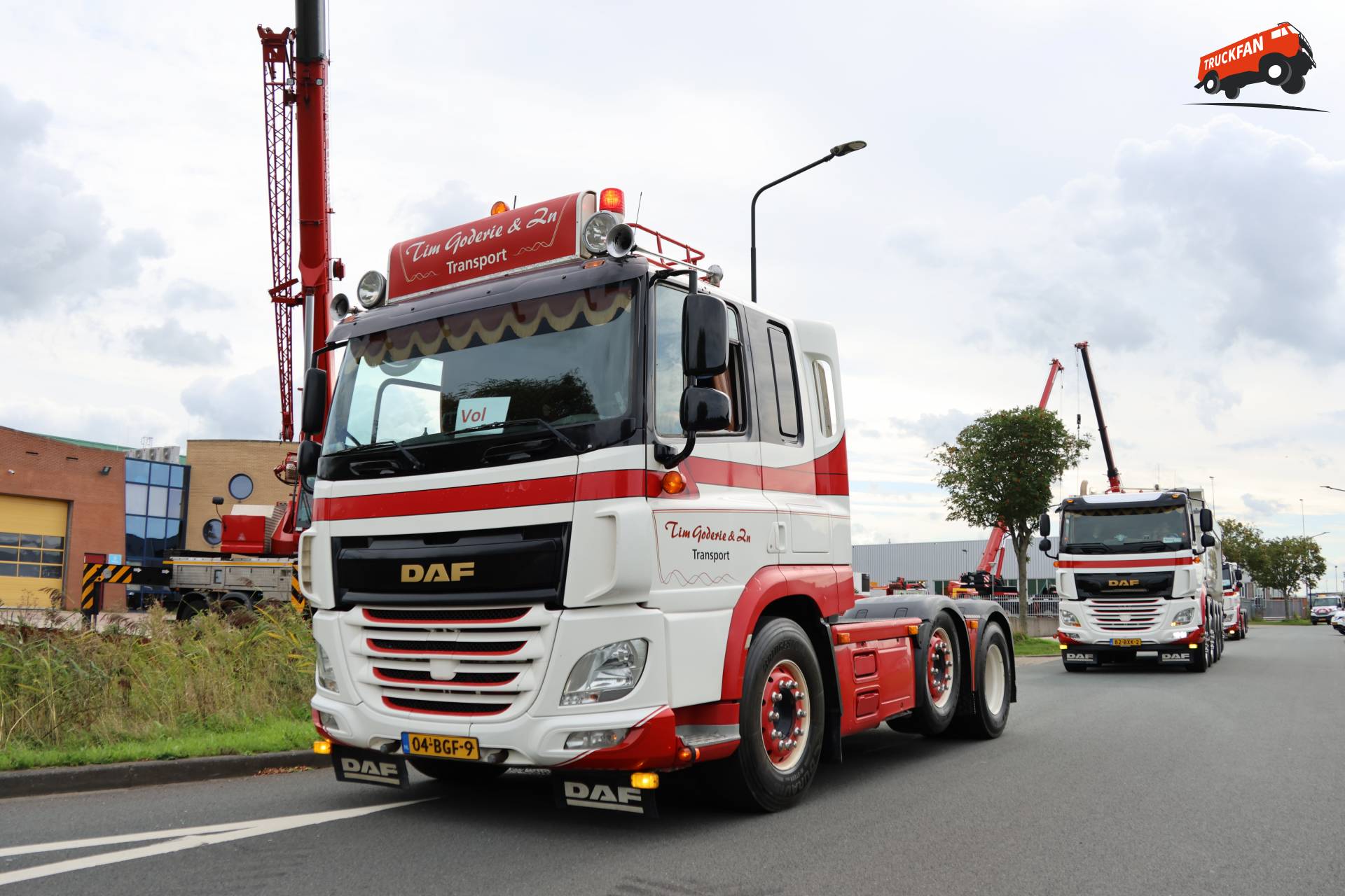 DAF CF Euro 6 truck owned by Tim Goderie