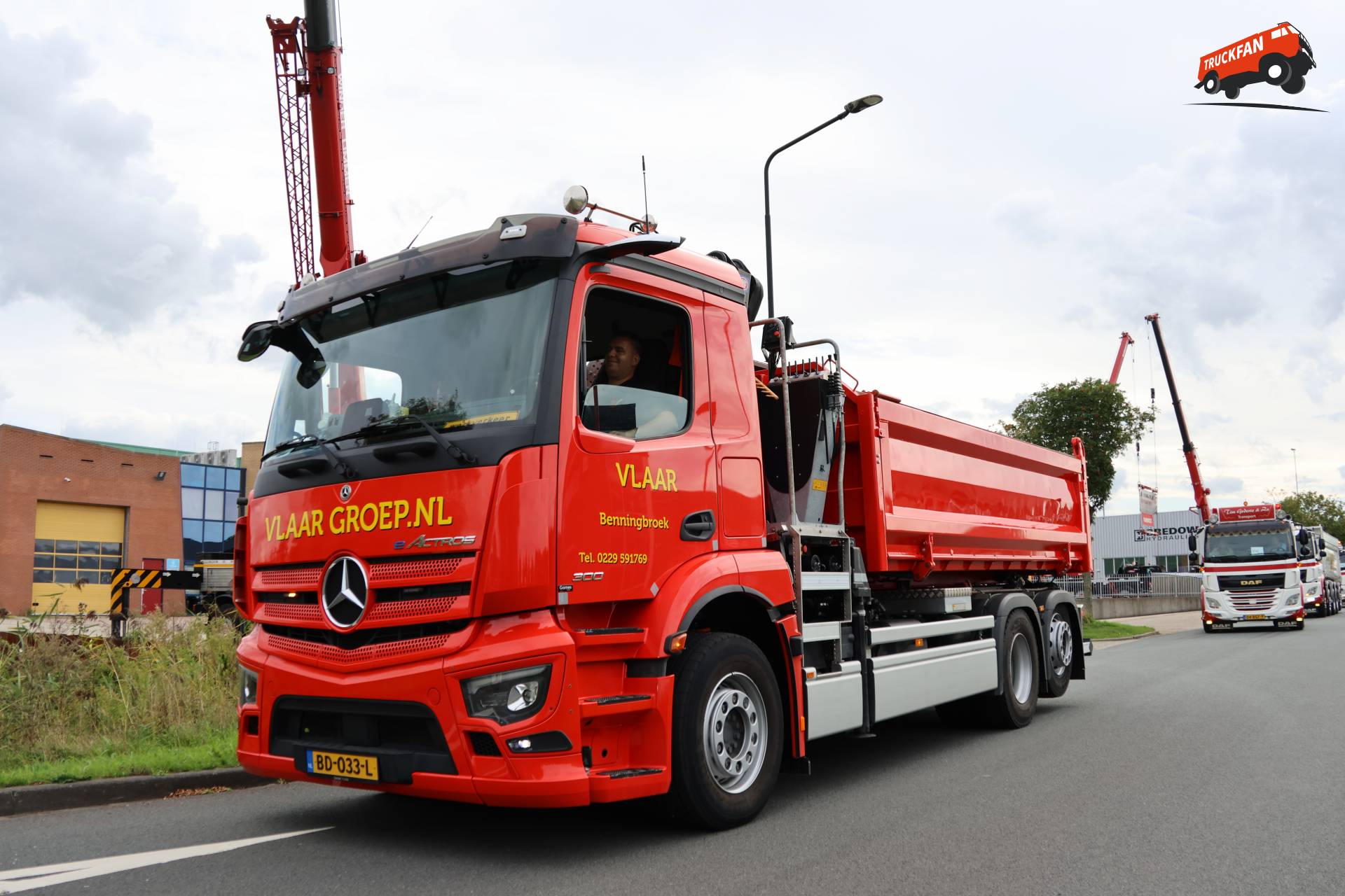 Mercedes-Benz eActros op Langedijker Vrachtwagentour