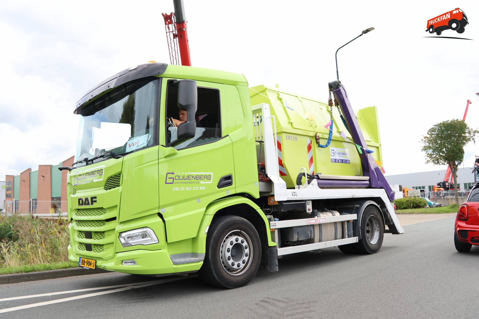 DAF XD vrachtwagen van Gouwenberg