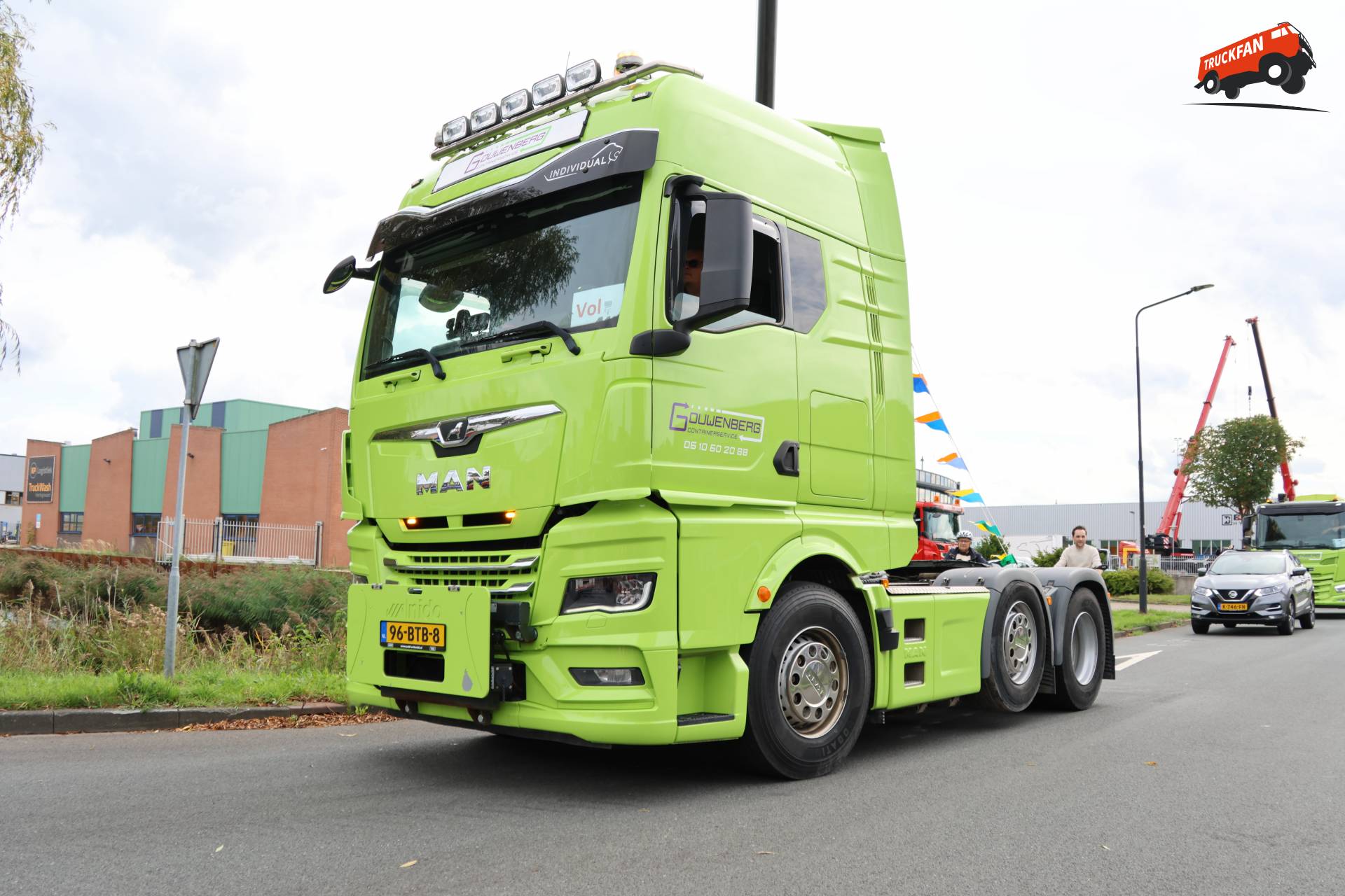 MAN TGX truck at Langedijker Vrachtwagentour
