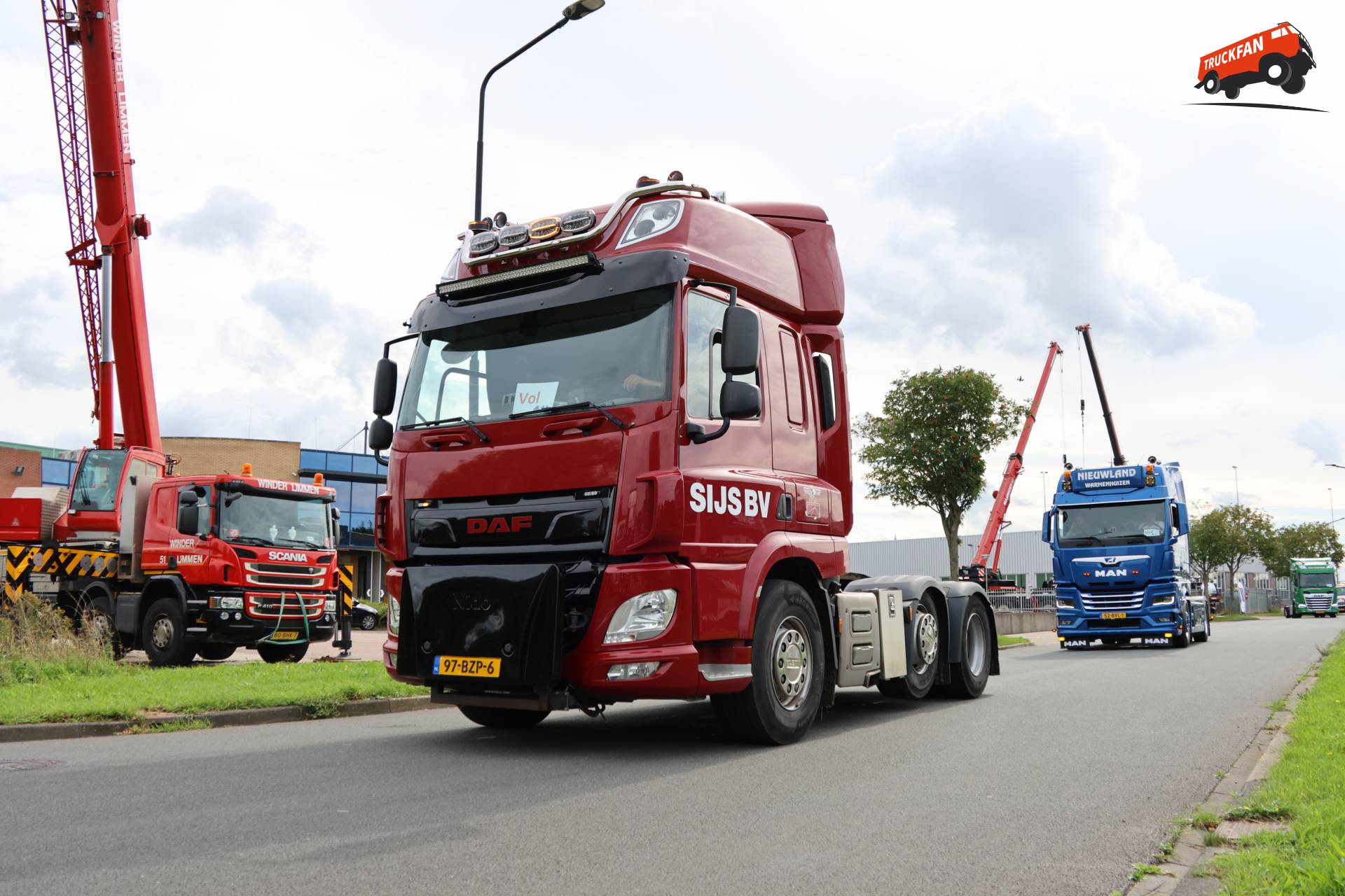 DAF CF Euro 6 vrachtwagen van Sijs