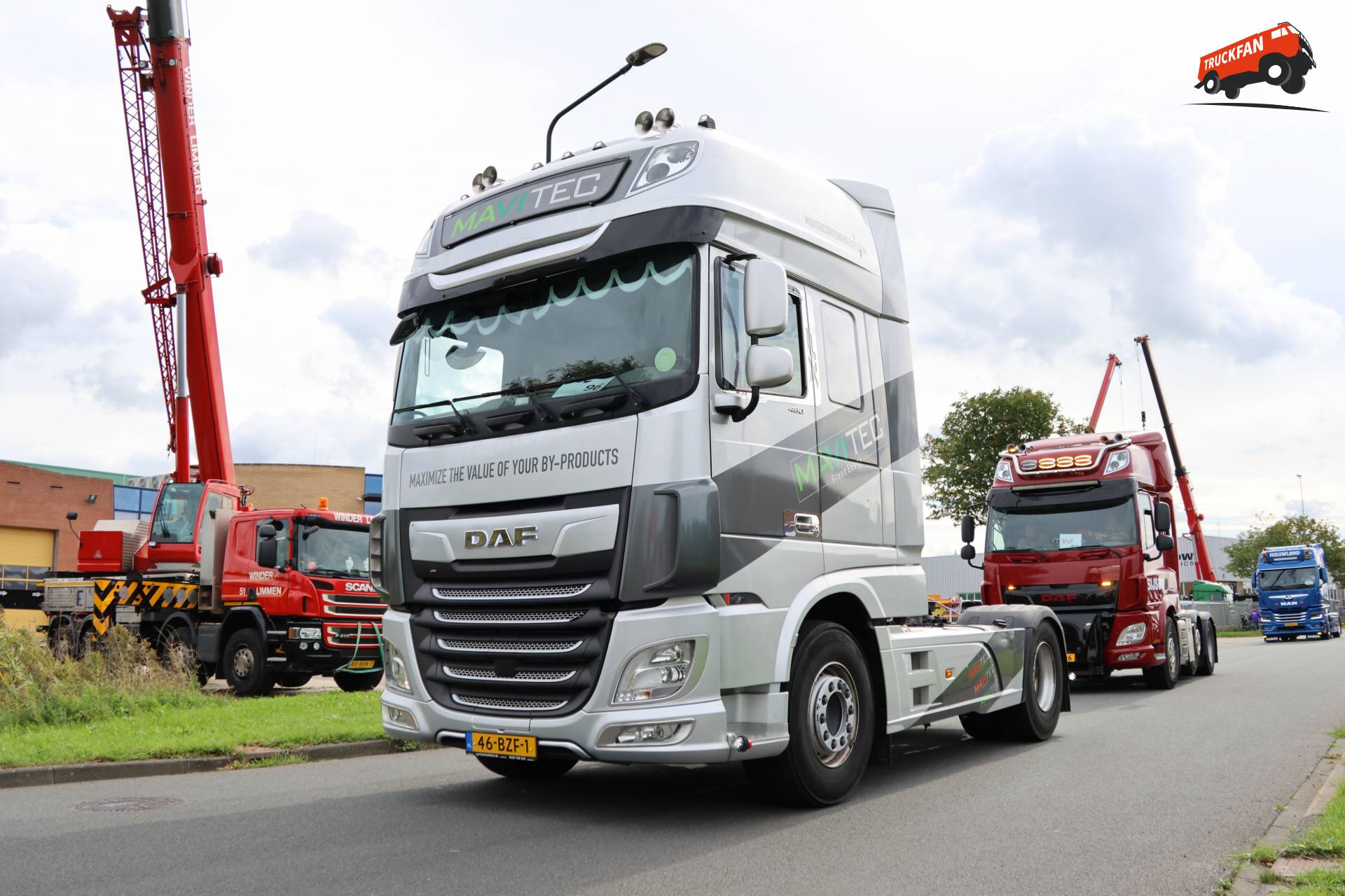 DAF XF Euro 6 truck van Mavitec
