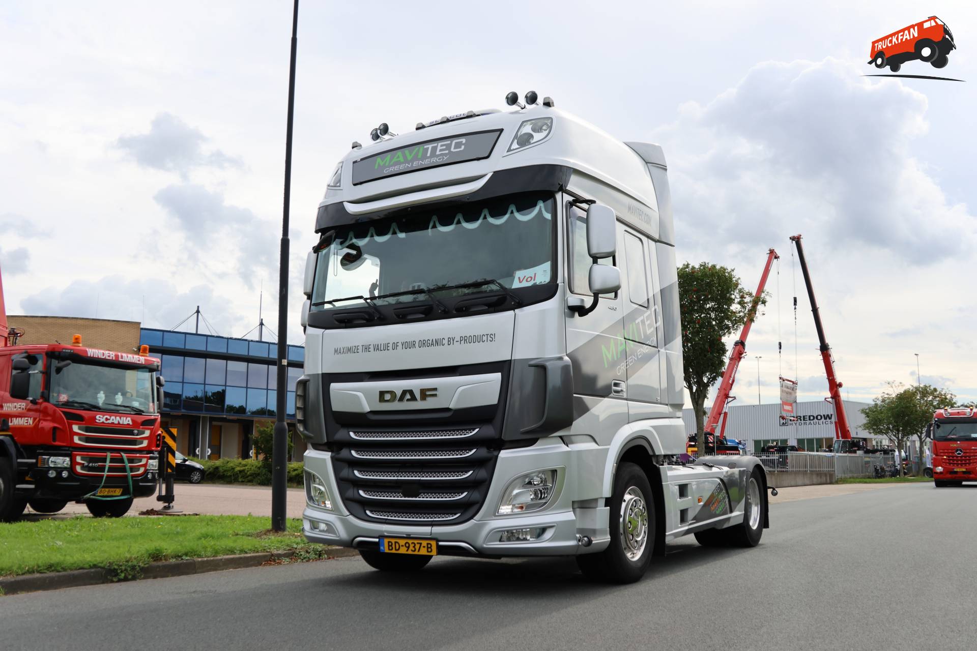 DAF XF Euro 6 vrachtwagen van Mavitec