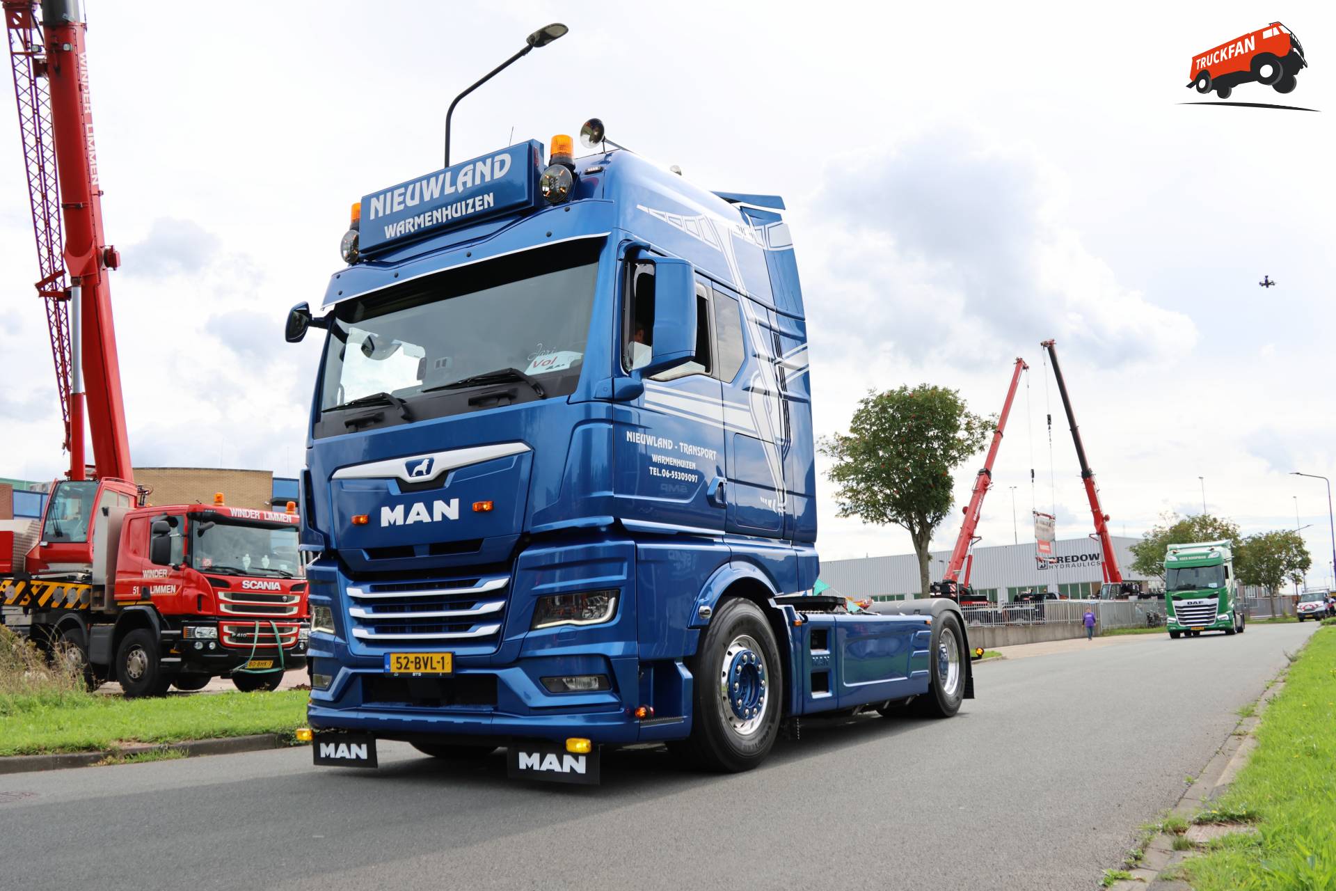 MAN TGX truck at Langedijker Vrachtwagentour 2026