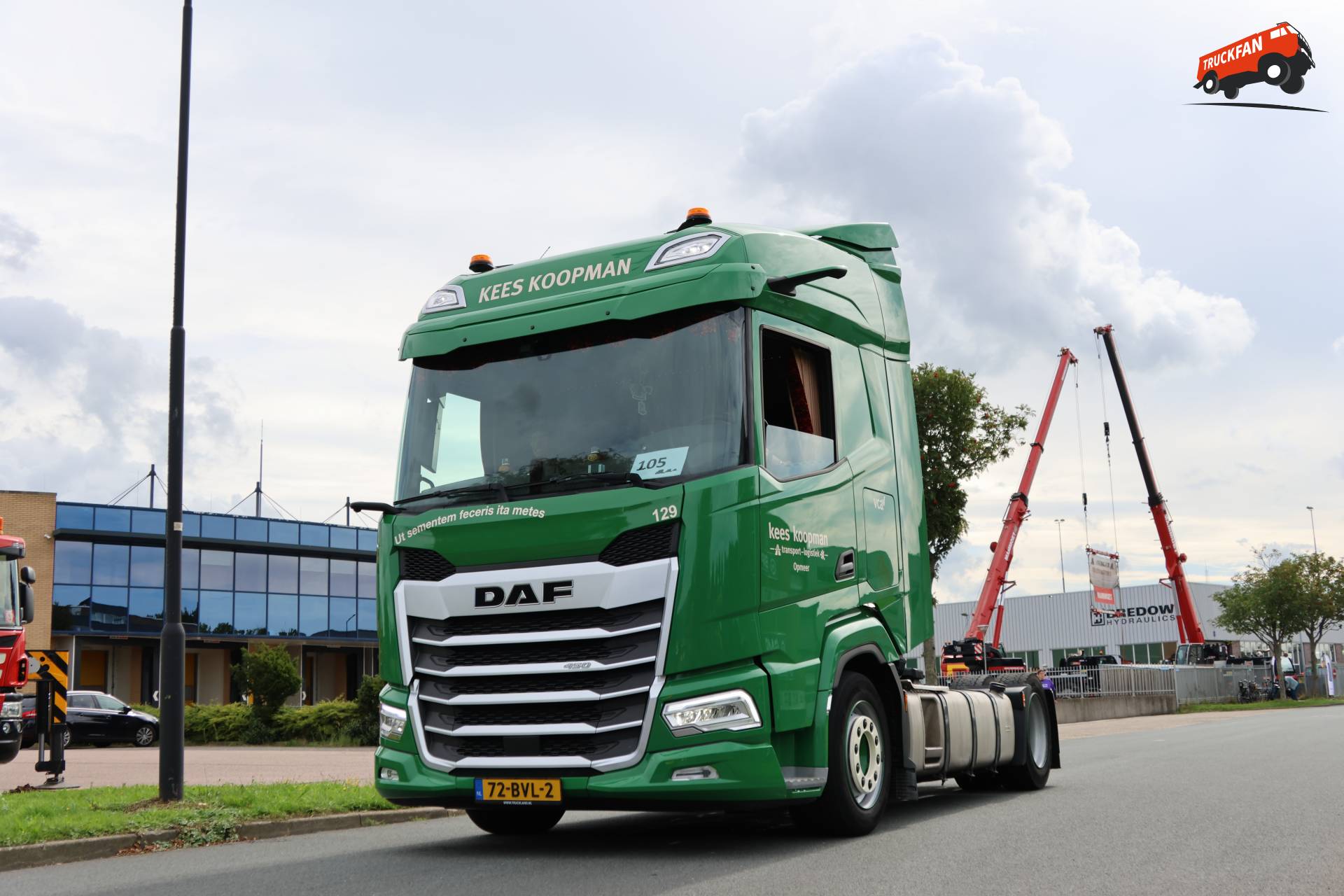 DAF XF 2021 vrachtwagen van Kees Koopman