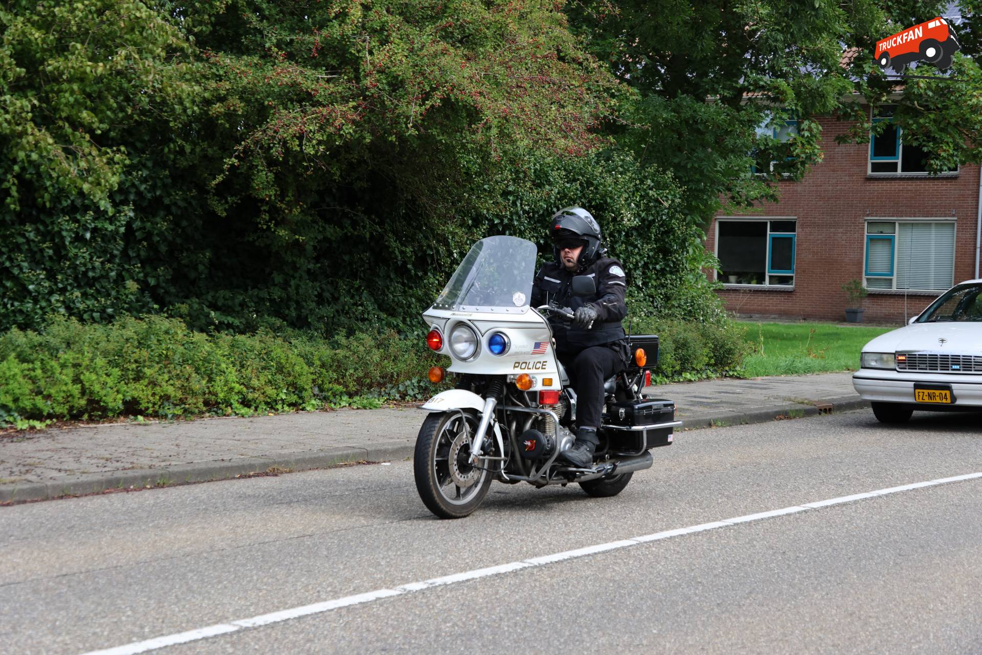 Kawasaki machine op Langedijker Vrachtwagentour