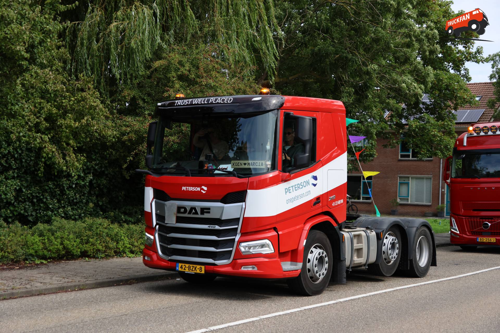 DAF XD vrachtwagen van Peterson