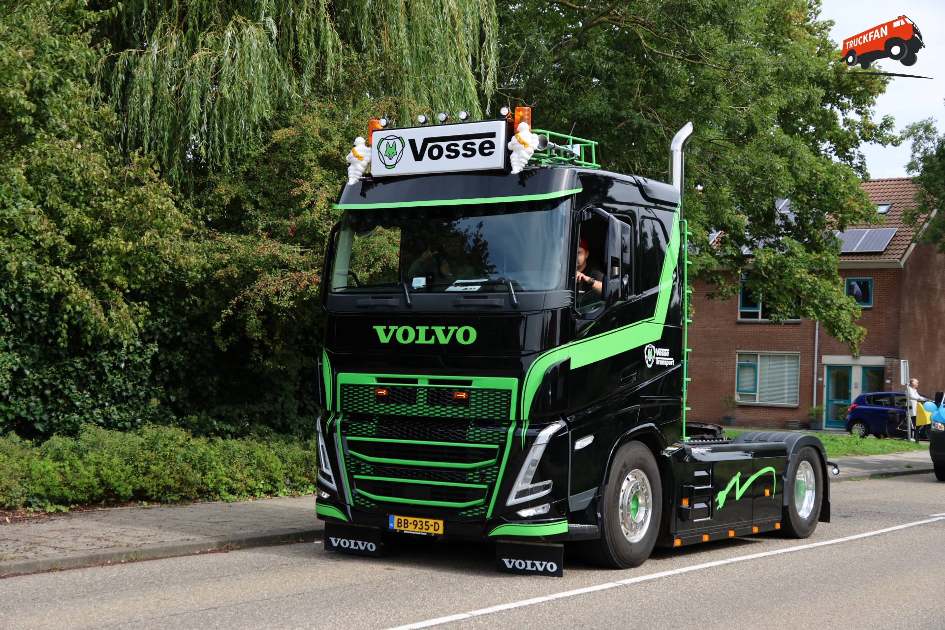Volvo FH vrachtwagen van eigenaar Vosse
