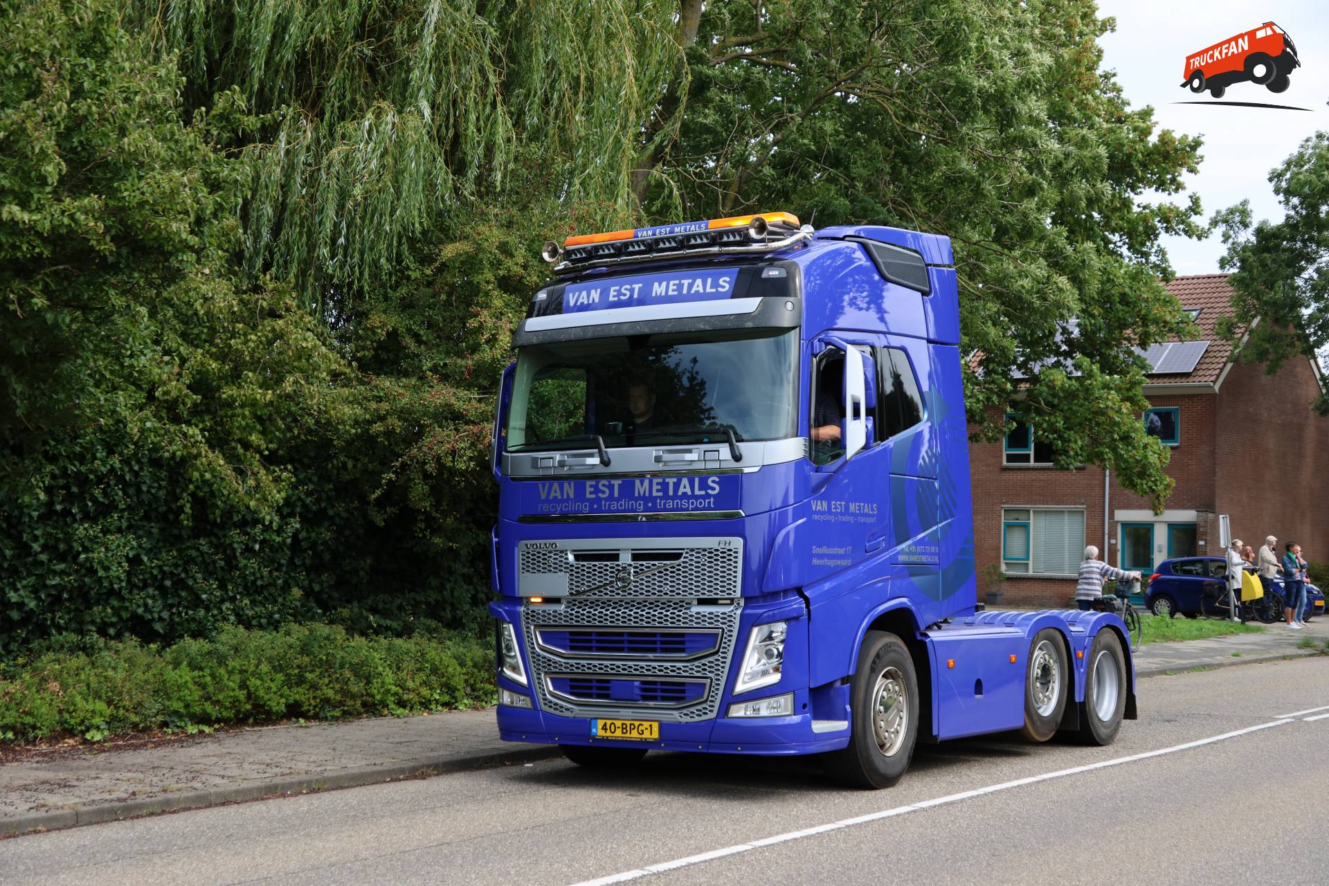 Volvo FH truck owned by van Est Metals