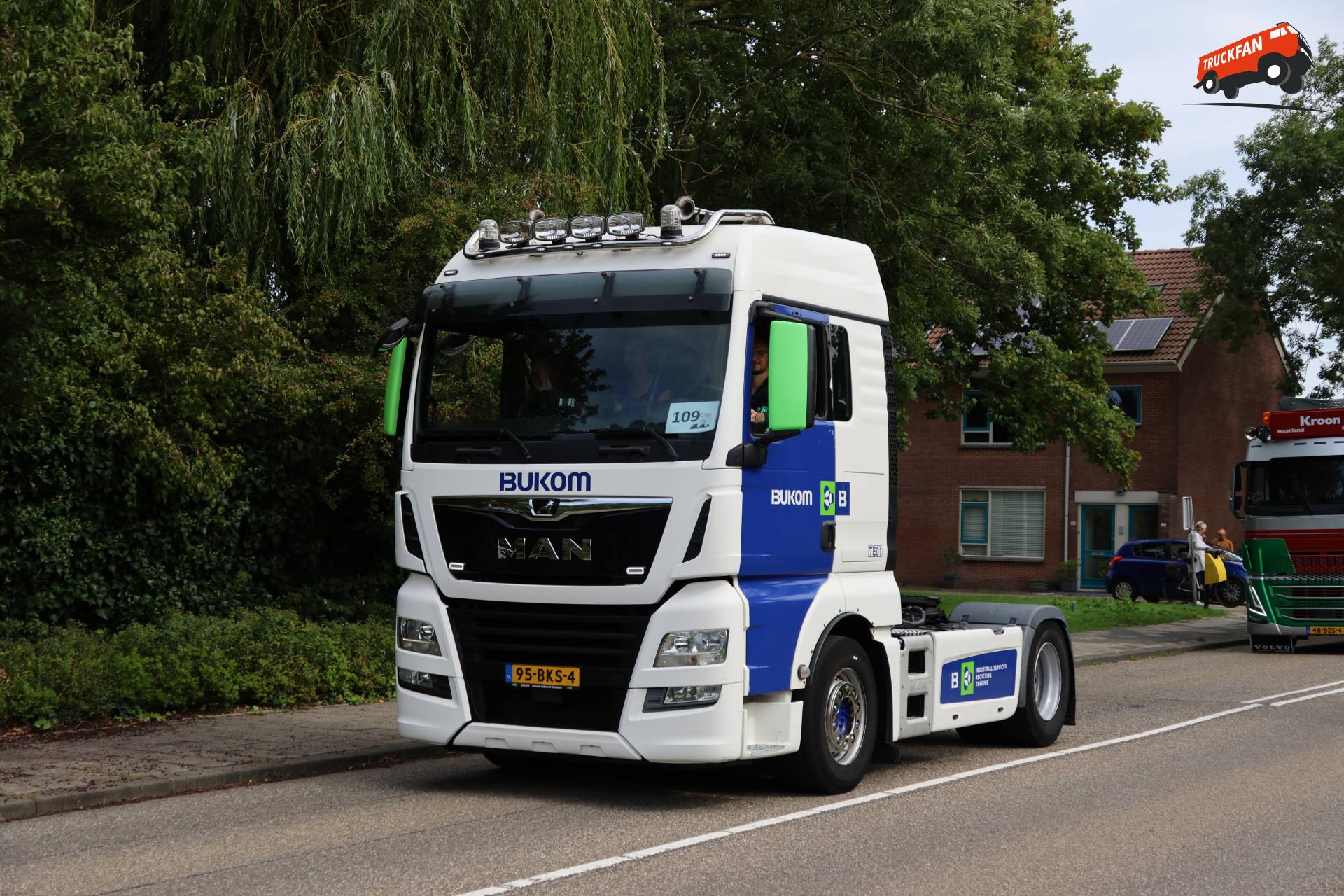 MAN TGX vrachtwagen van Bukom op Langedijker Vrachtwagentour