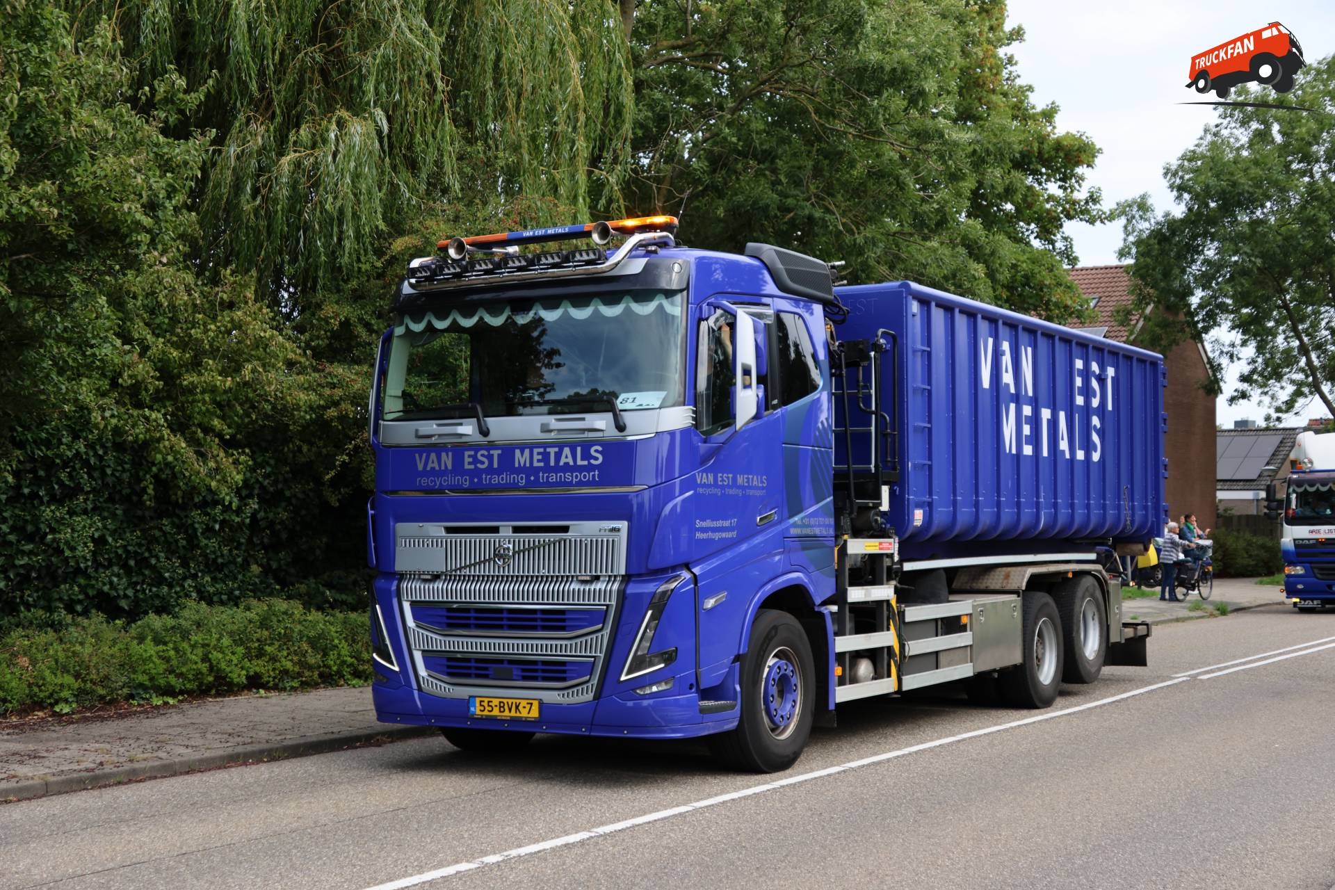 Volvo FH16 vrachtwagen van van Est Metals