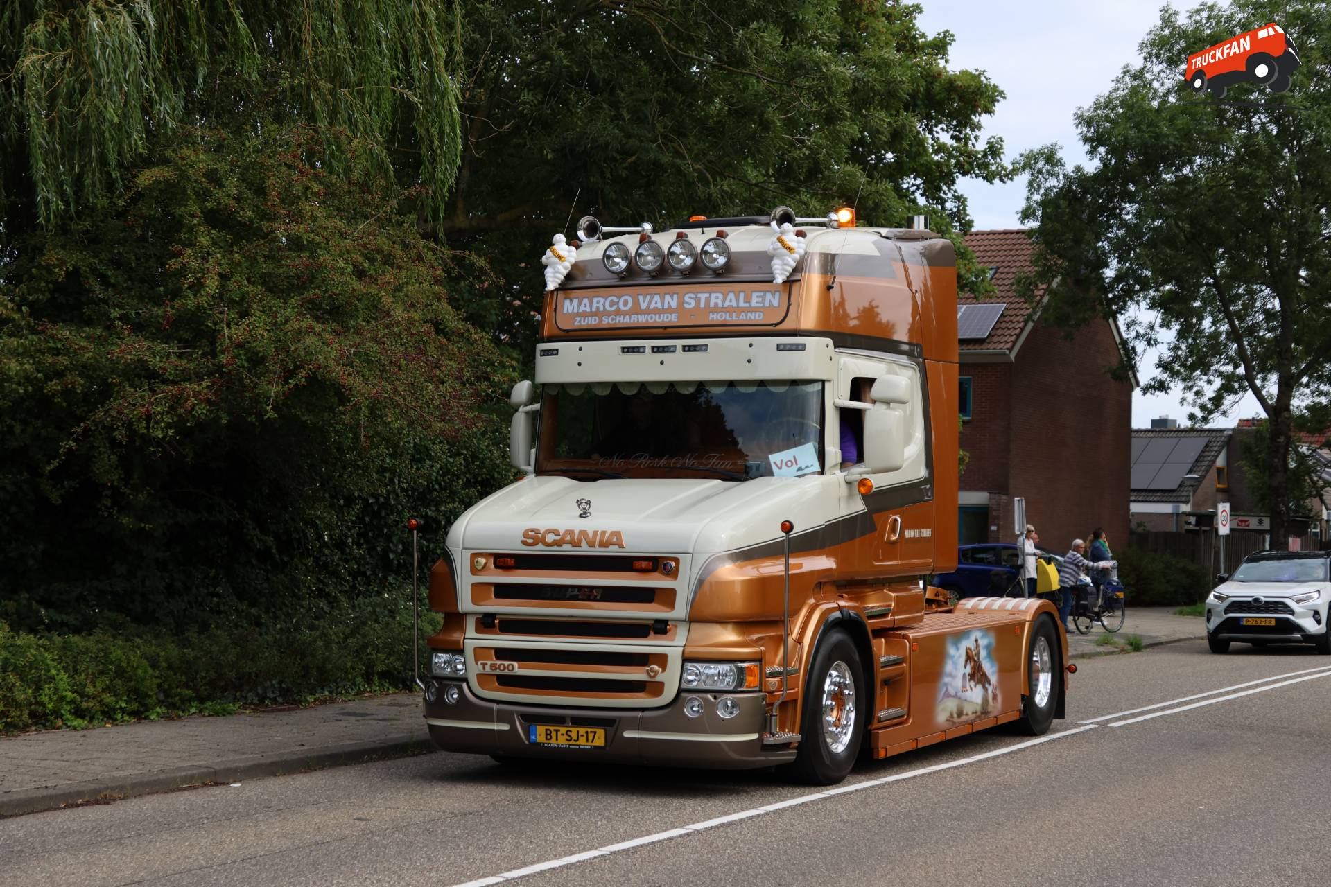 Scania T500 vrachtwagen van Marco van Stralen