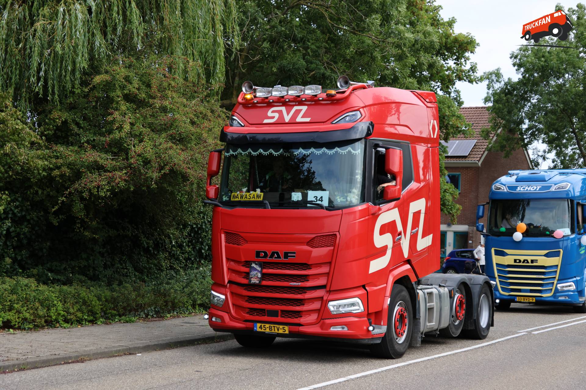 DAF XG+ vrachtwagen tijdens Langedijker Vrachtwagentour