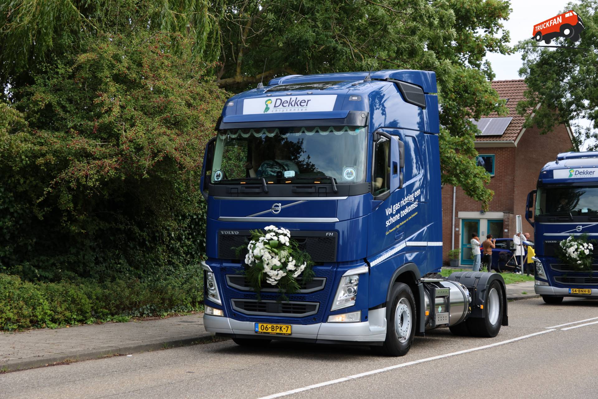 Volvo FH vrachtwagen van Dekker Chrysanten
