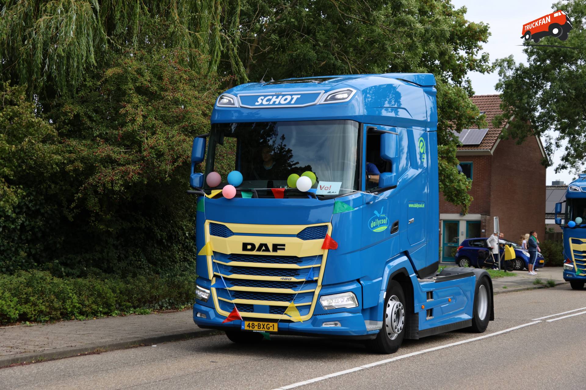 DAF XG vrachtwagen van Schot op Langedijker Vrachtwagentour