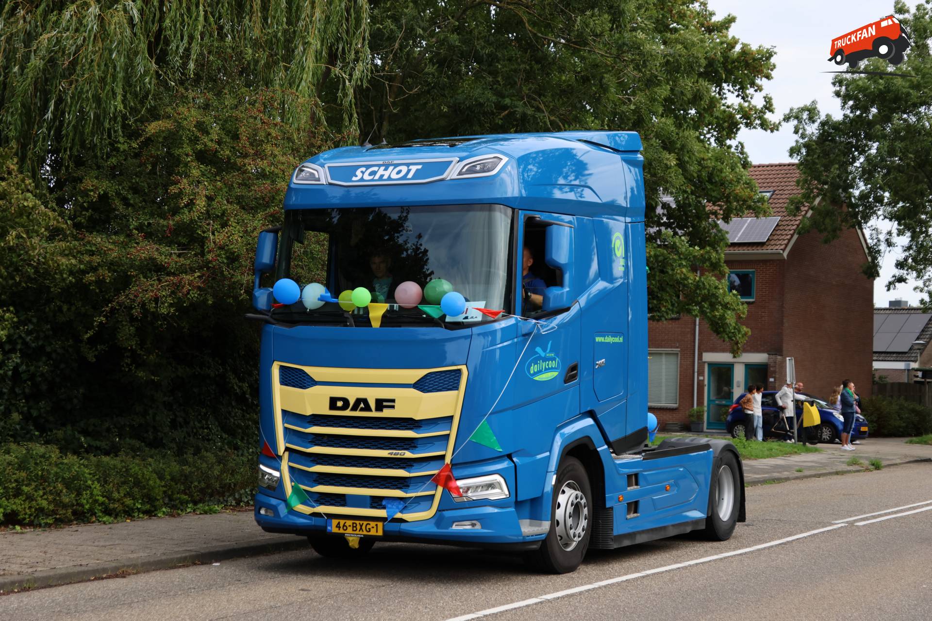 DAF XG truck van Schot