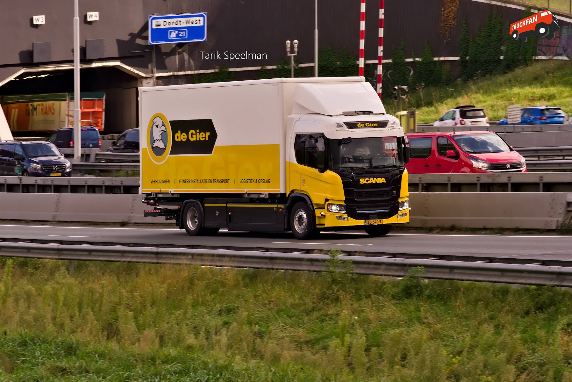 Scania P300 Electric vrachtwagen BD-570-T