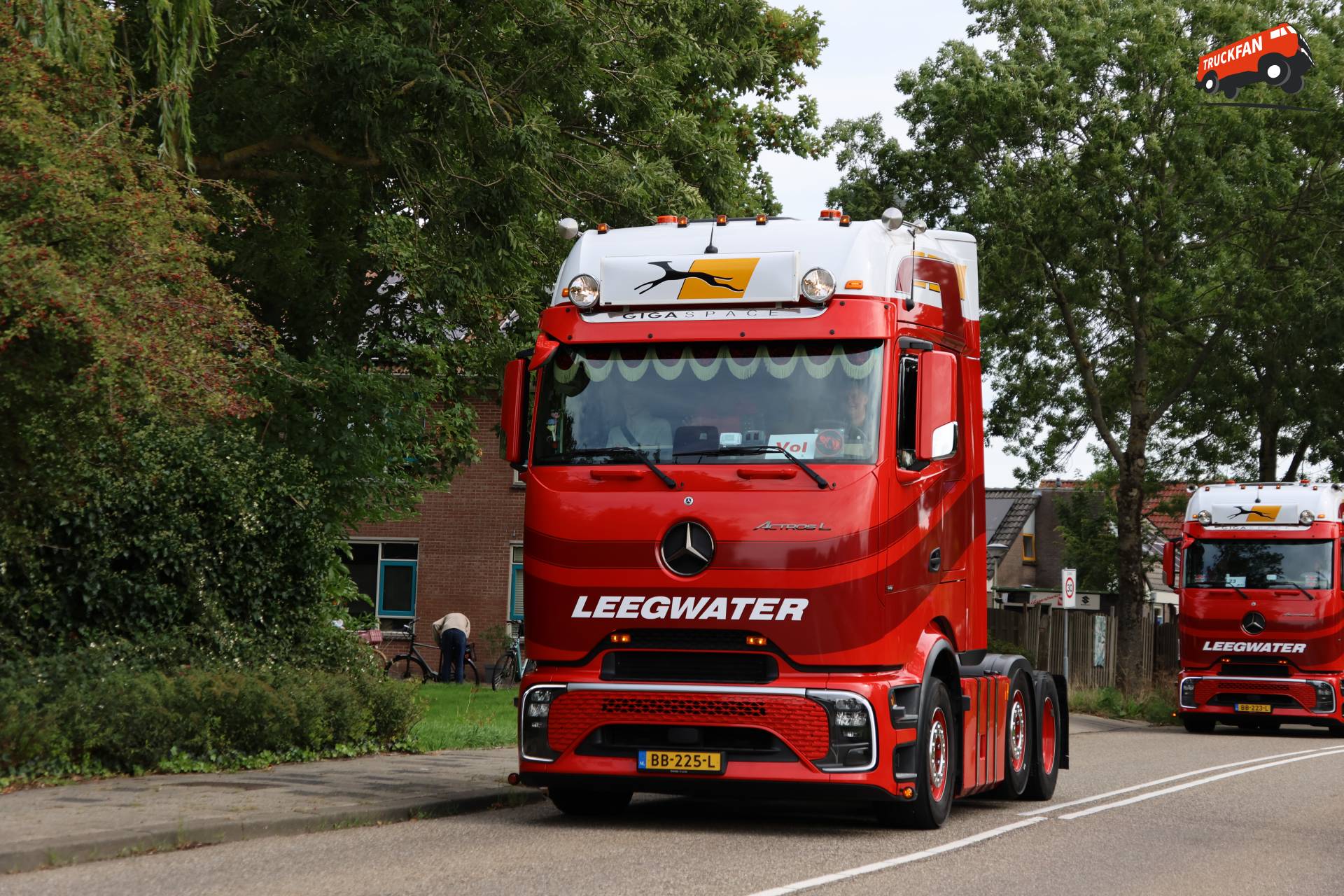 Mercedes-Benz Actros L ProCabin truck at Langedijker Vrachtwagentour