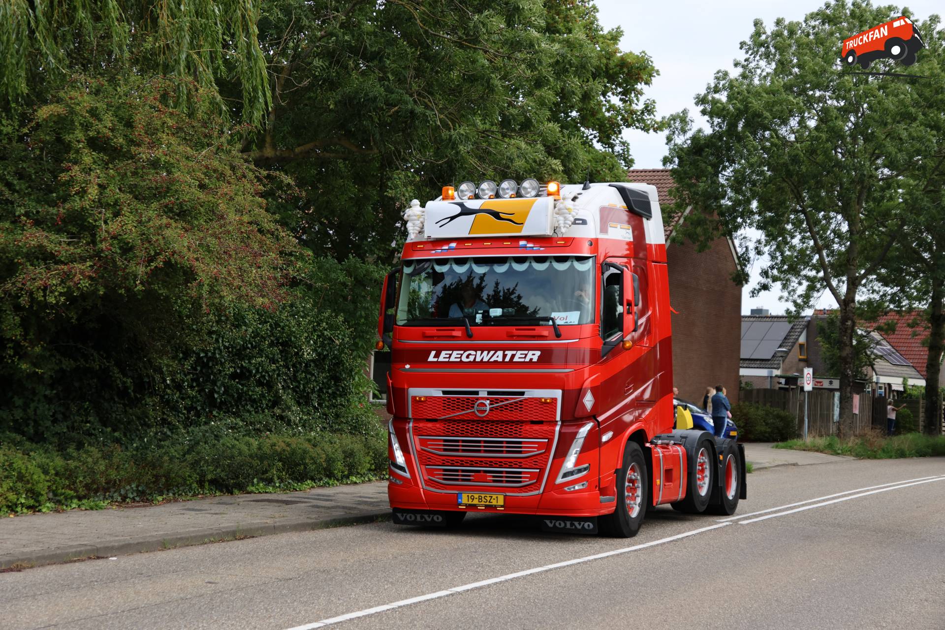 Volvo FH vrachtwagen van Boekel Leegwater