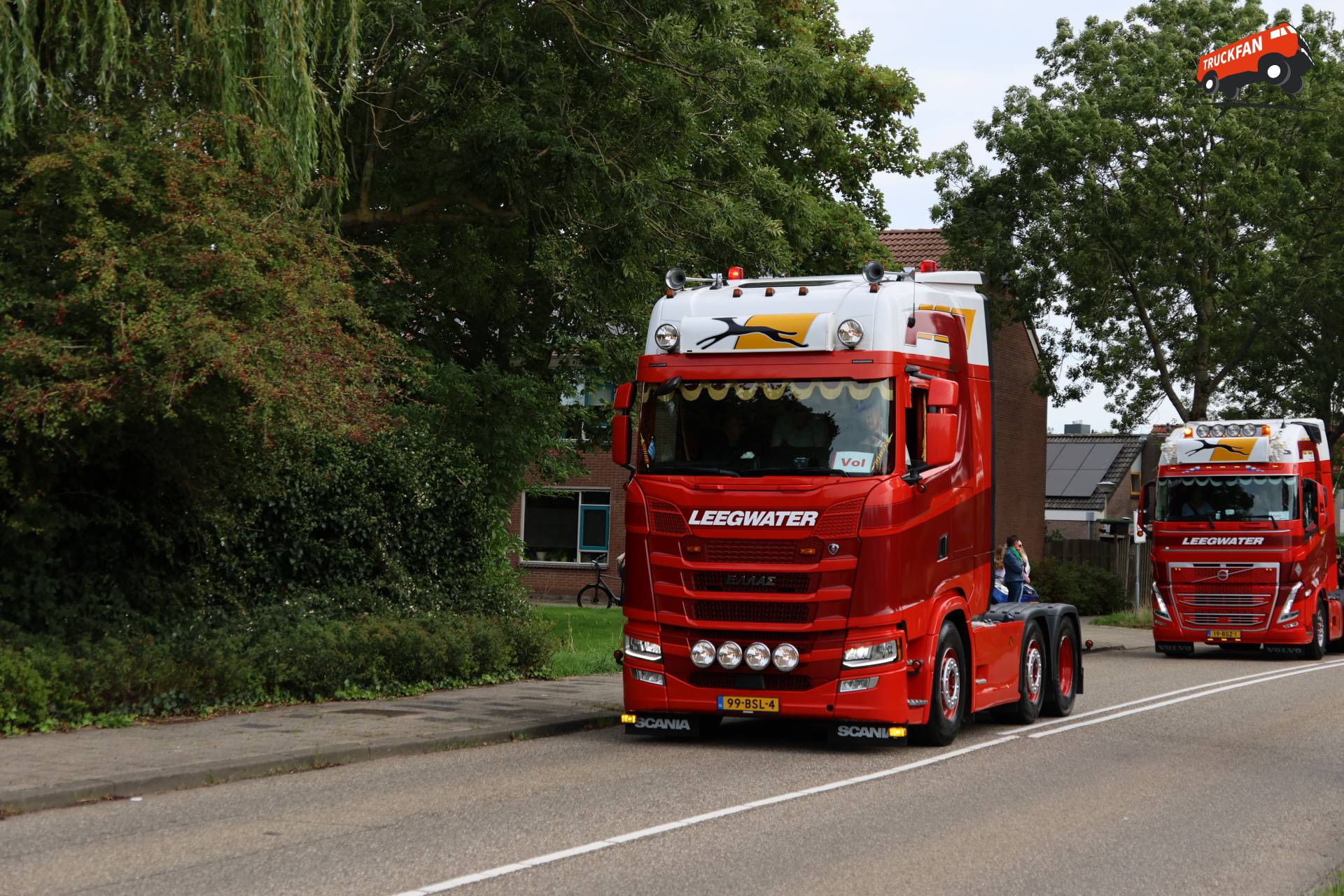 Scania S500 truck owned by Boekel Leegwater