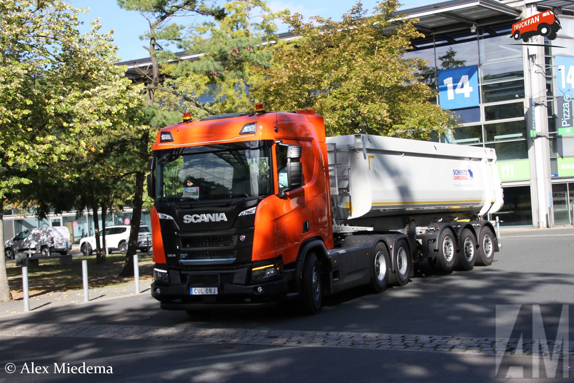 Met de elektrische 36R XT richt Scania zich op de bouwvoertuigenmarkt. 