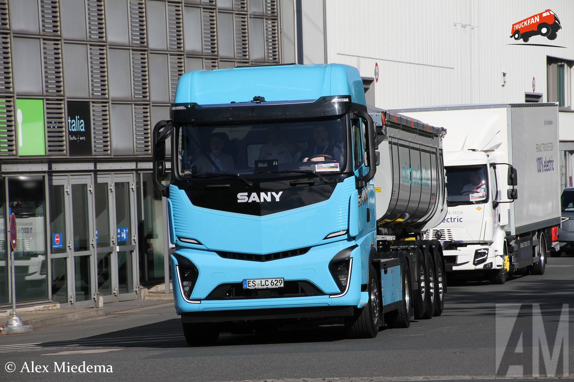 De mixers van Sany zijn nog geen groot succes in Europa, maar men laat zich niet ontmoedigen en presenteerde op de IAA een breed programma. 