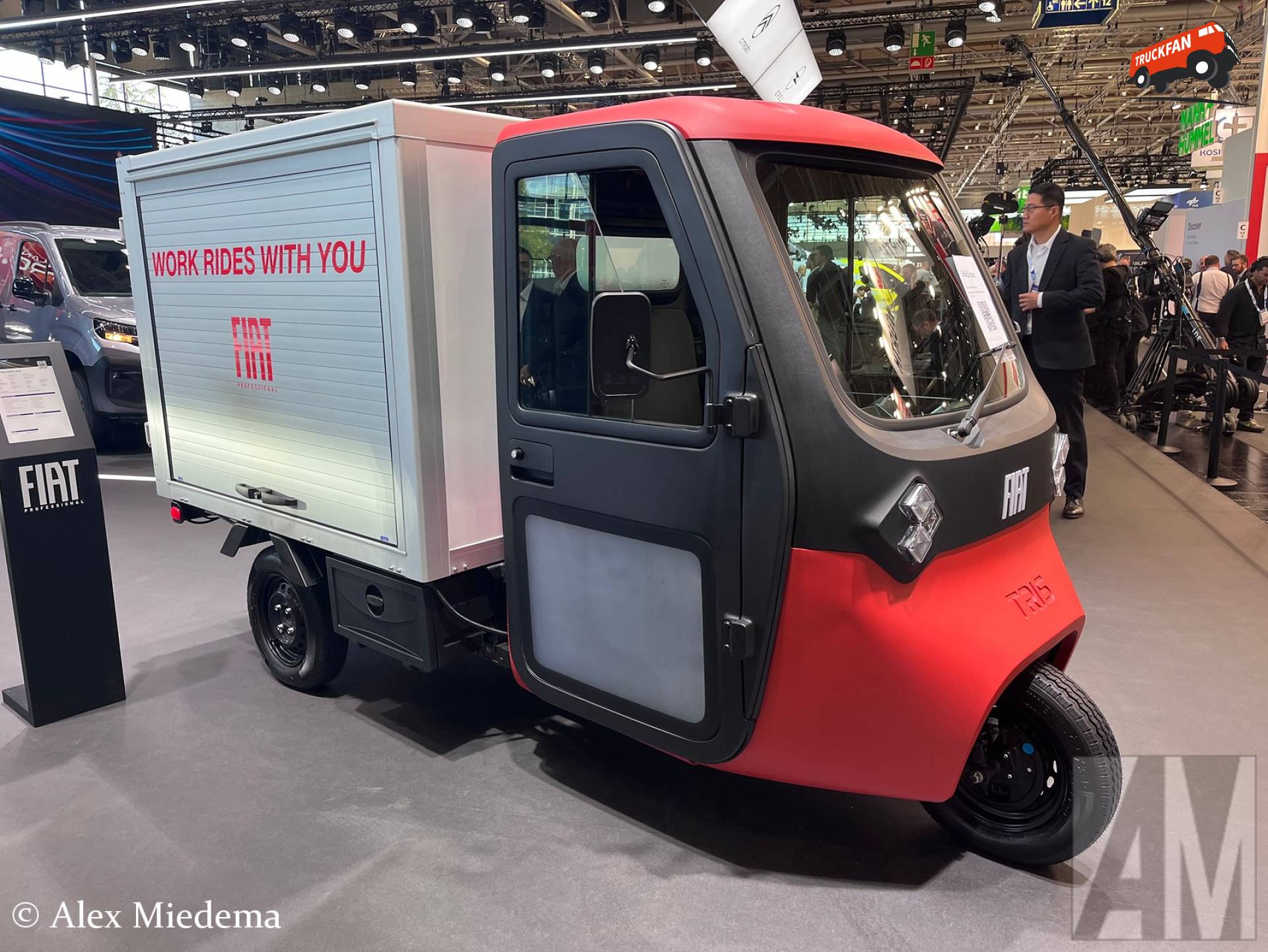 Met de Tris heeft Fiat sinds het voorjaar van 2025 een elektrische driewieler in haar programma. 