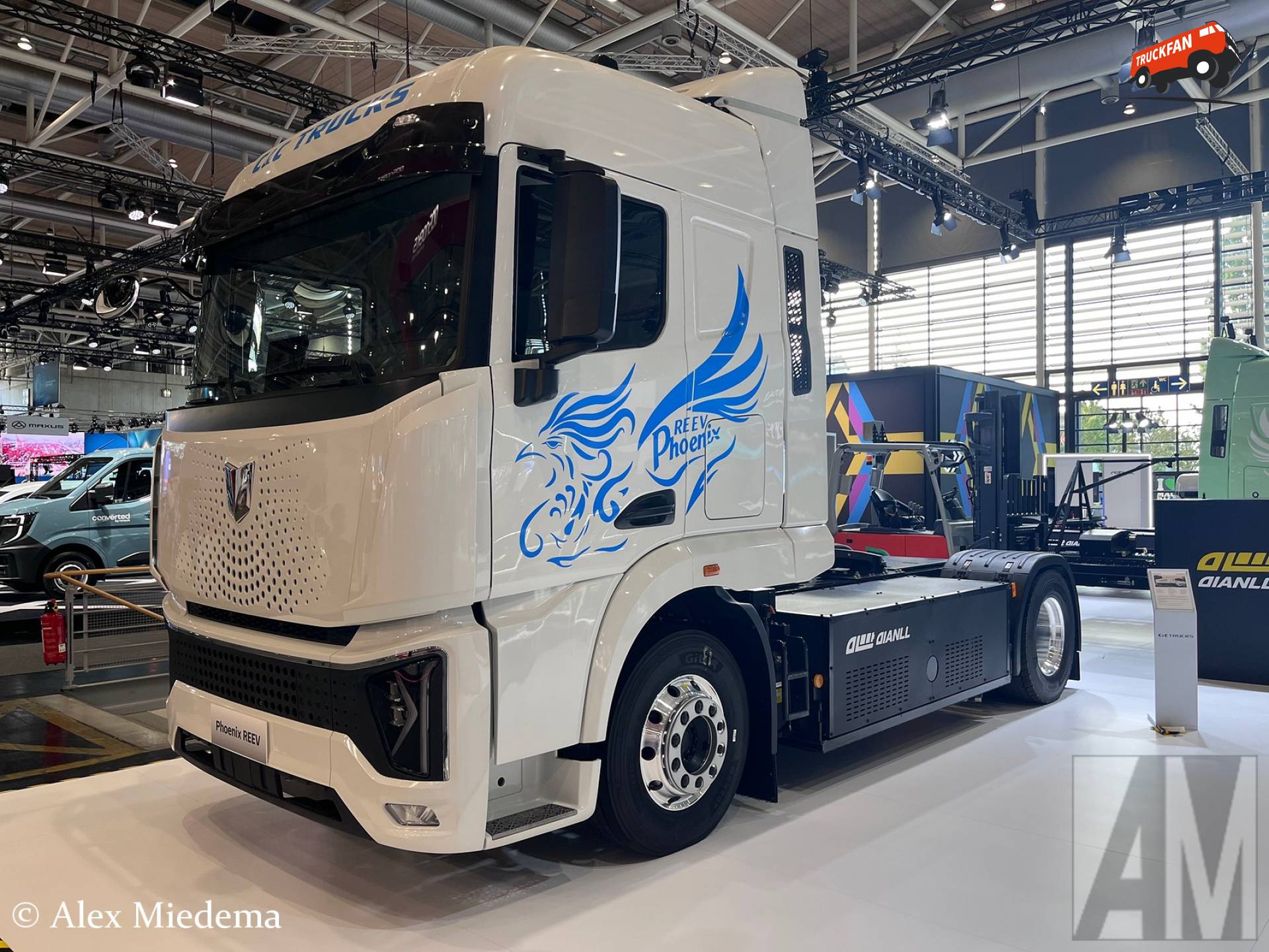 De Phoenix REEV is het nieuwste model van Chery dochterbedrijf C & C Trucks.