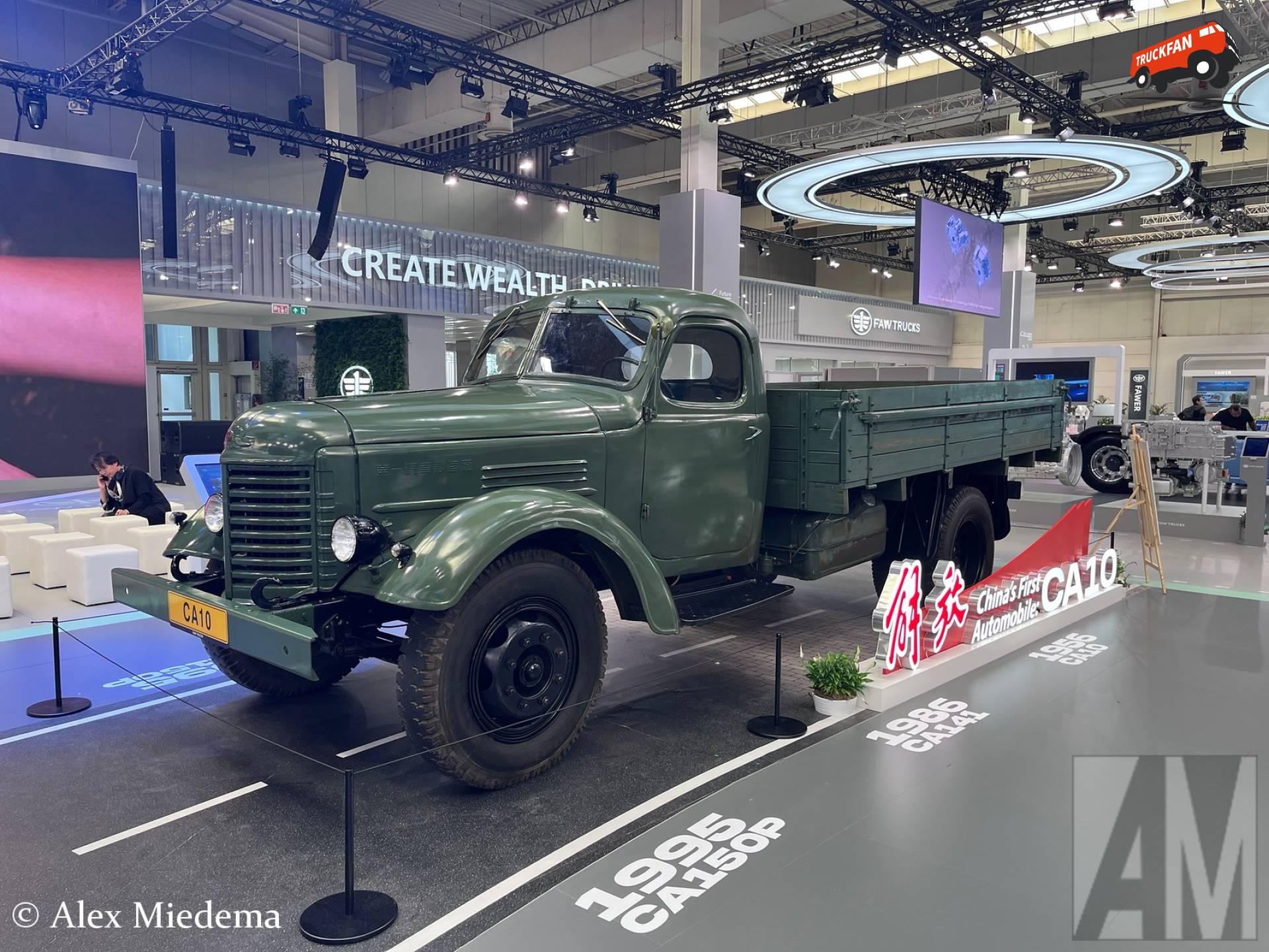 FAW staat voor First Automobile Works, en dat is niet voor niets, want dit was de allereerste Chinese vrachtwagen.