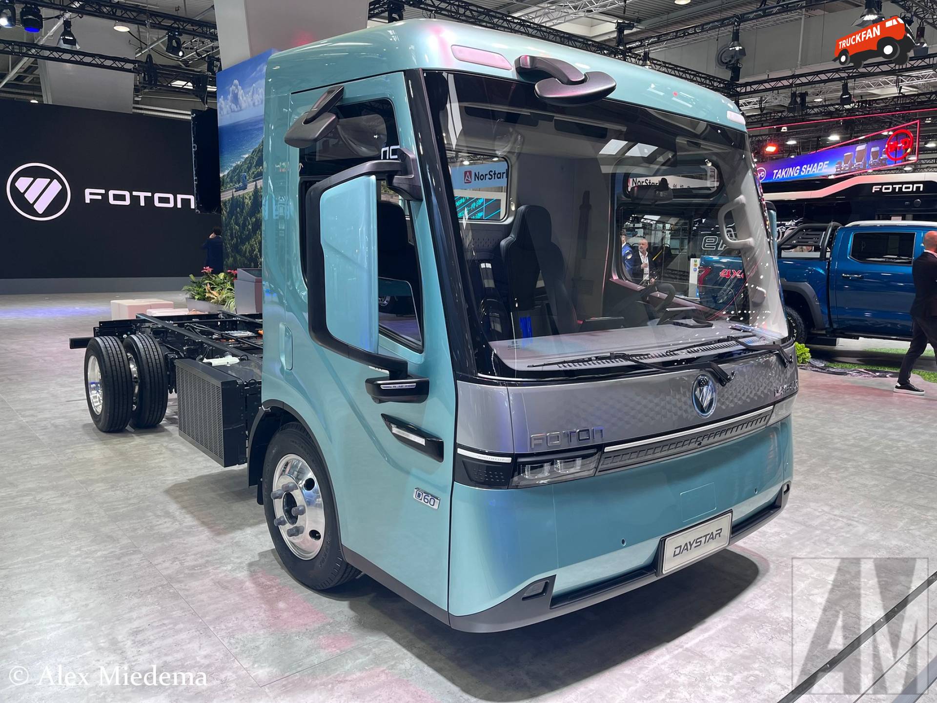 De Foton Daystar is gewoon een lief truckje.