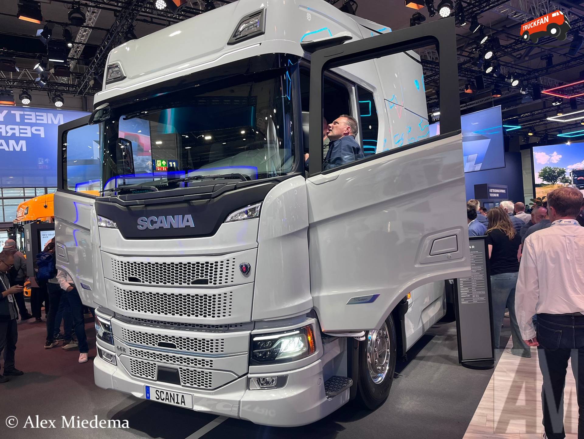 Het nieuwe neusje van Scania.
