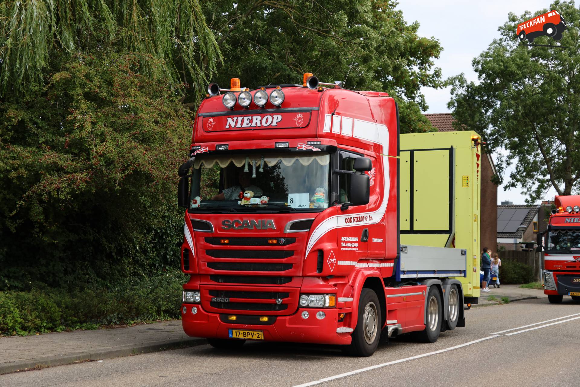 Scania R520 truck owned by Nierop