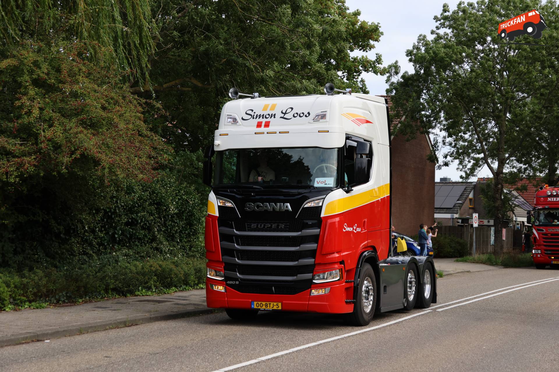 Scania 460S vrachtwagen van Simon Loos
