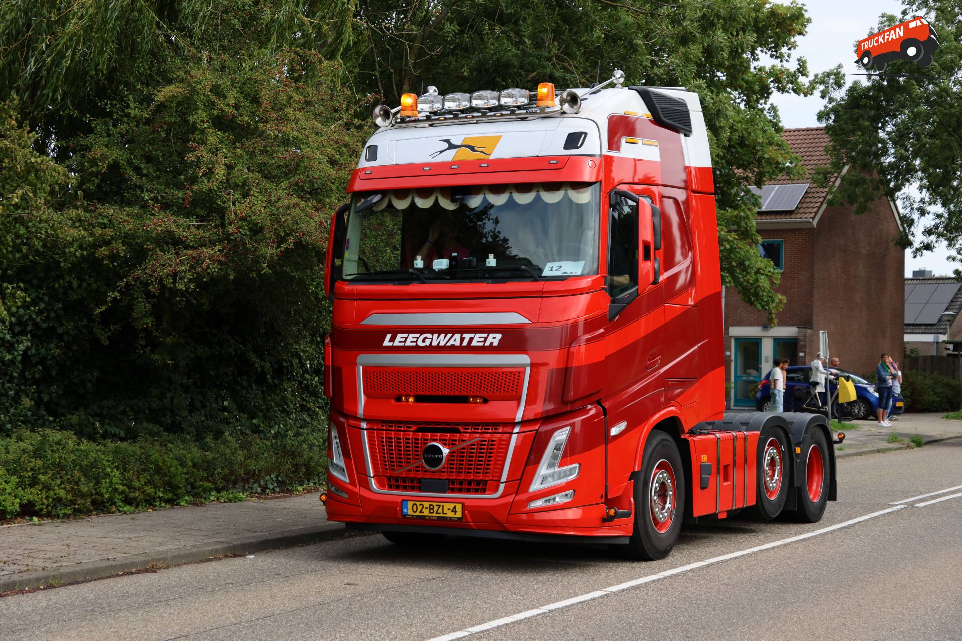 Volvo FH Aero vrachtwagen van Boekel Leegwater