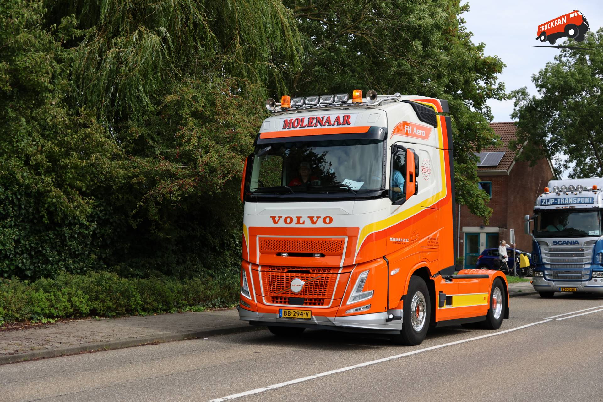 Volvo FH Aero truck owned by Molenaar