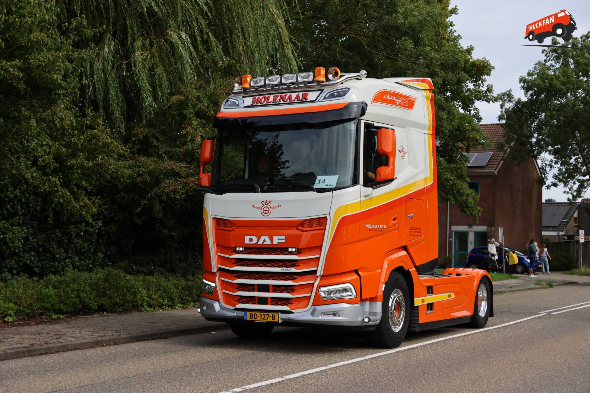 DAF XG vrachtwagen van Jac. Molenaar en Zn. B.V.